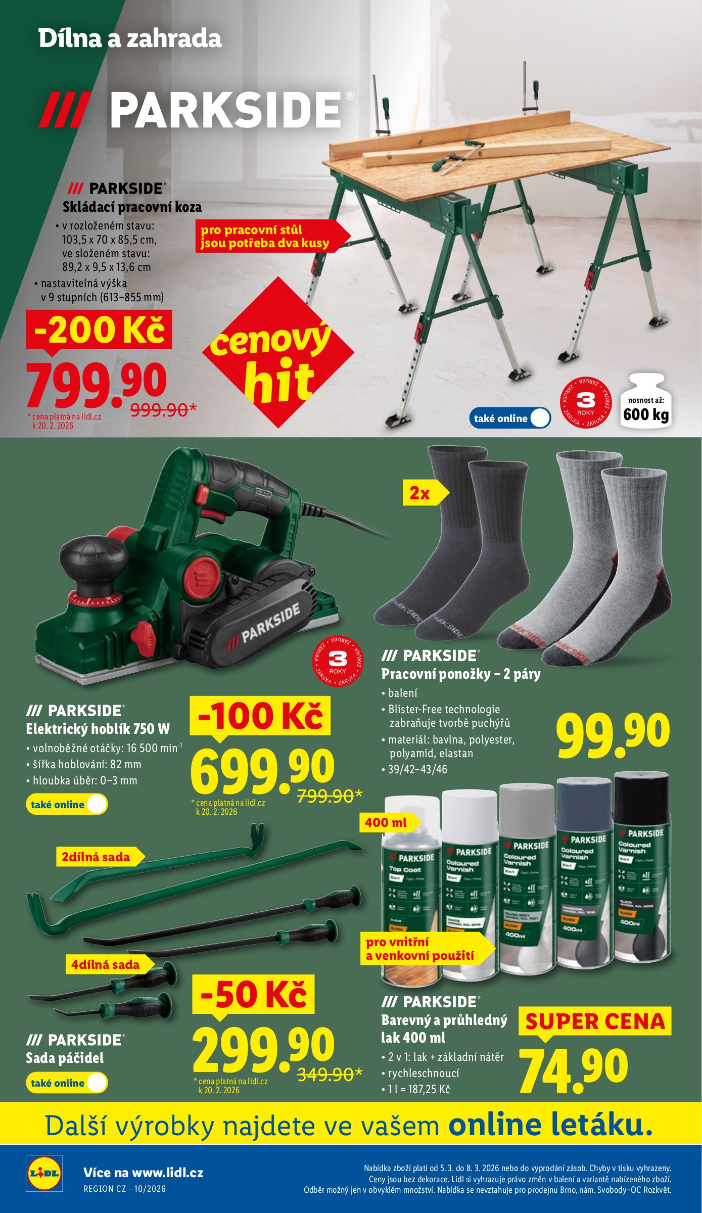 lidl - Lidl - Spotřební zboží leták platný od pondělí 02.03.2026 do neděle 08.03.2026 - page: 26