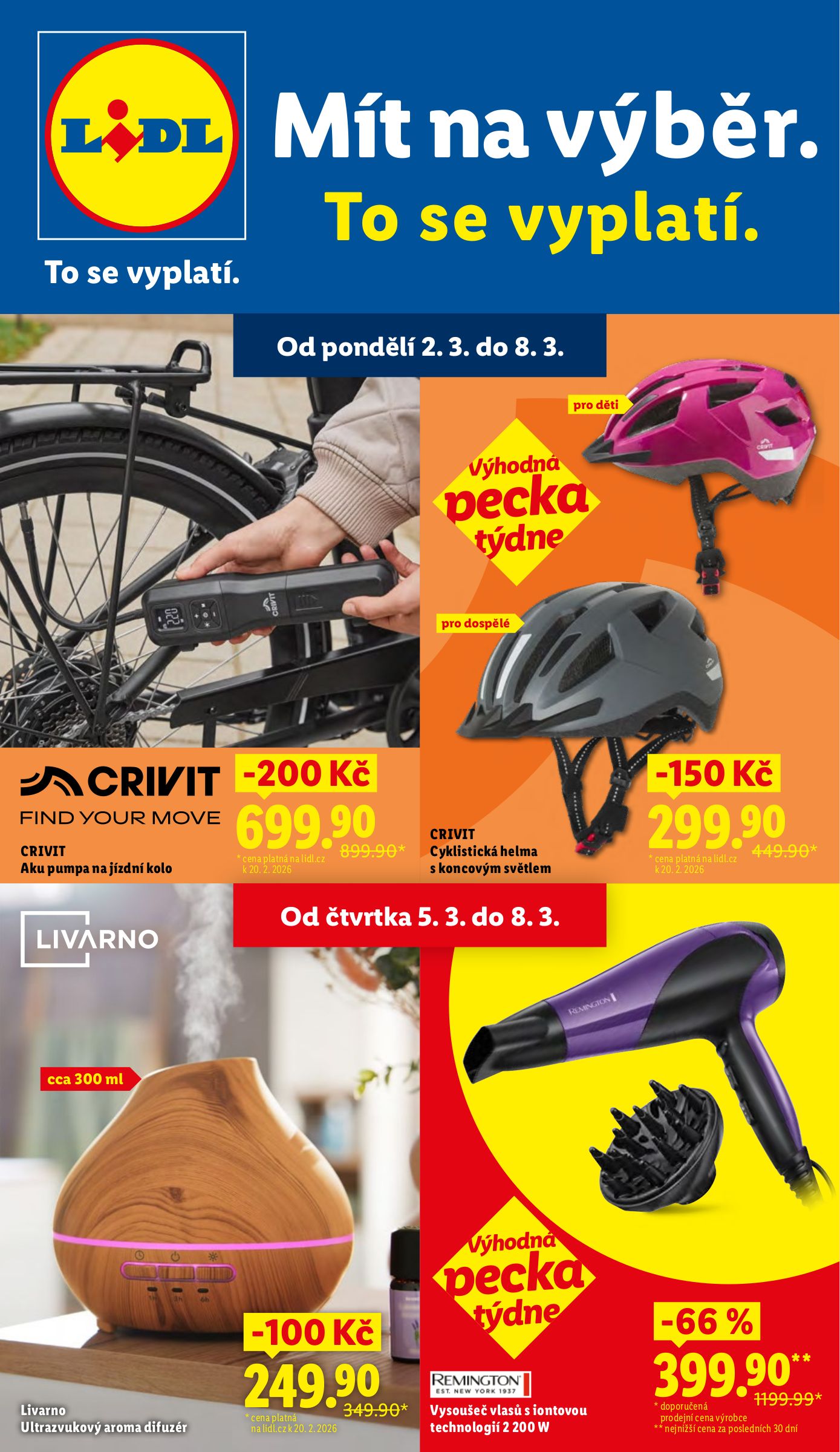 lidl - Lidl - Spotřební zboží leták platný od pondělí 02.03.2026 do neděle 08.03.2026