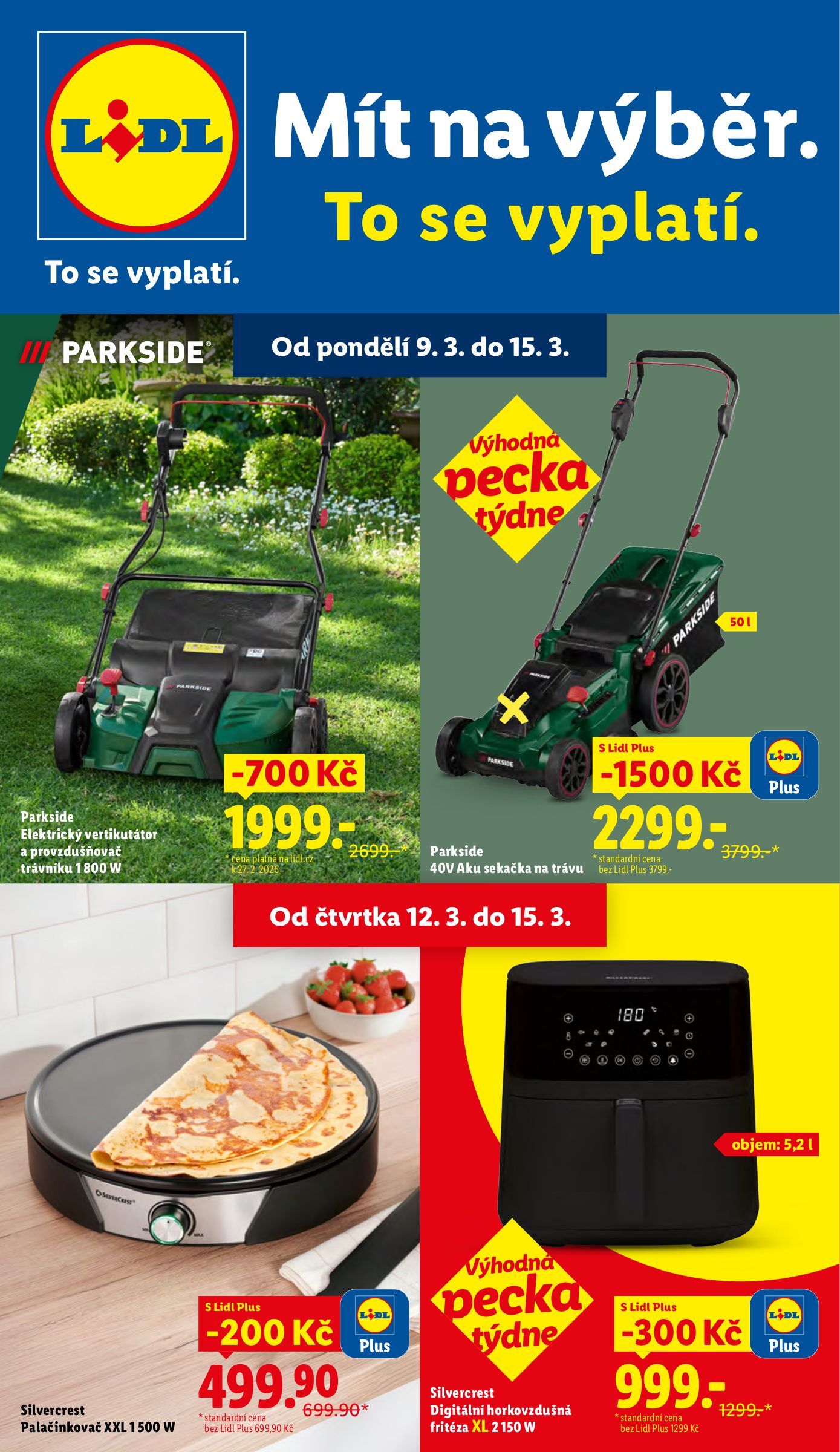 lidl - Lidl - Spotřební zboží leták platný od pondělí 09.03.2026 do neděle 15.03.2026