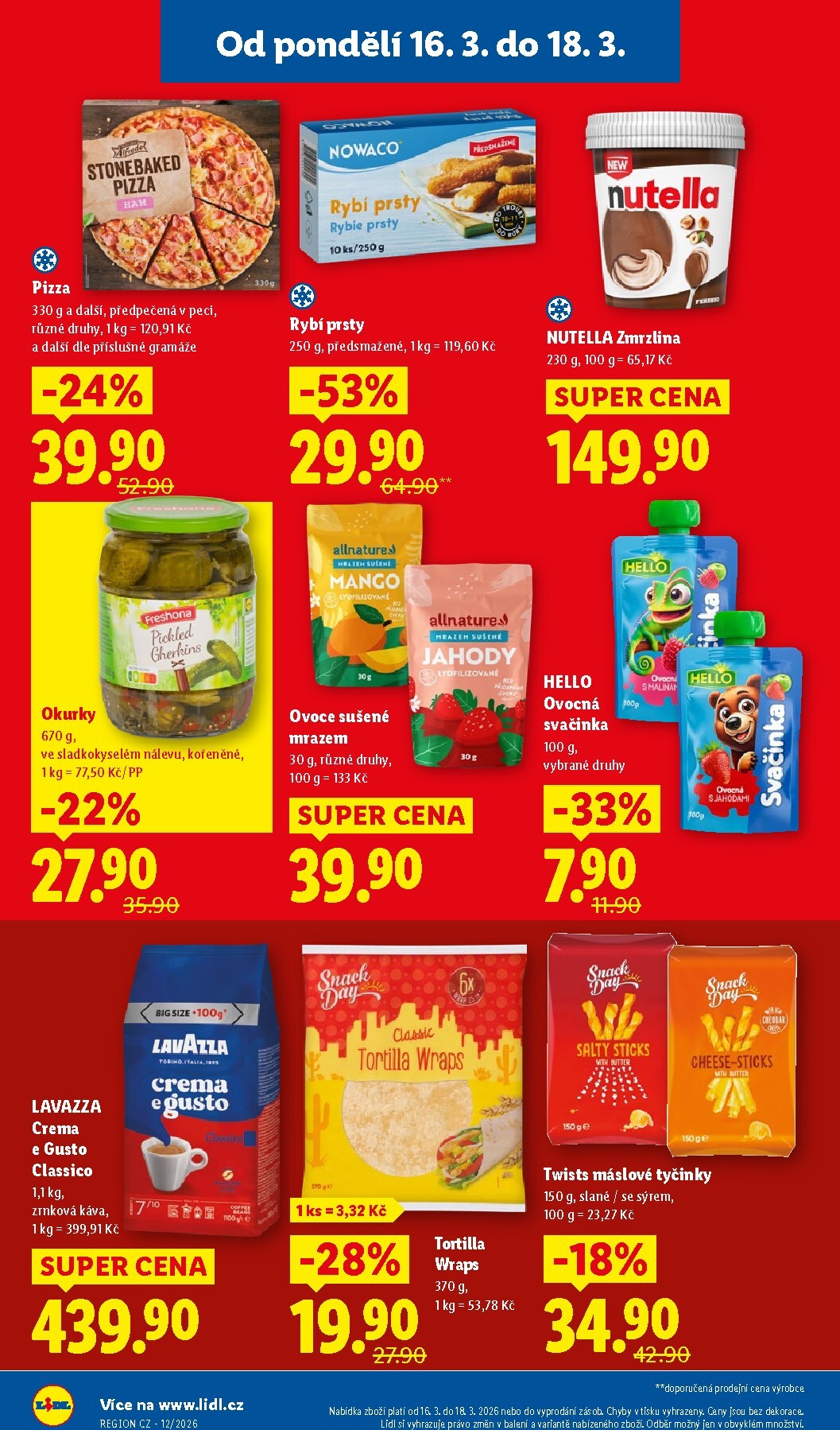 lidl - Lidl leták platný od pondělí 16.03.2026 do středy 18.03.2026 - page: 20