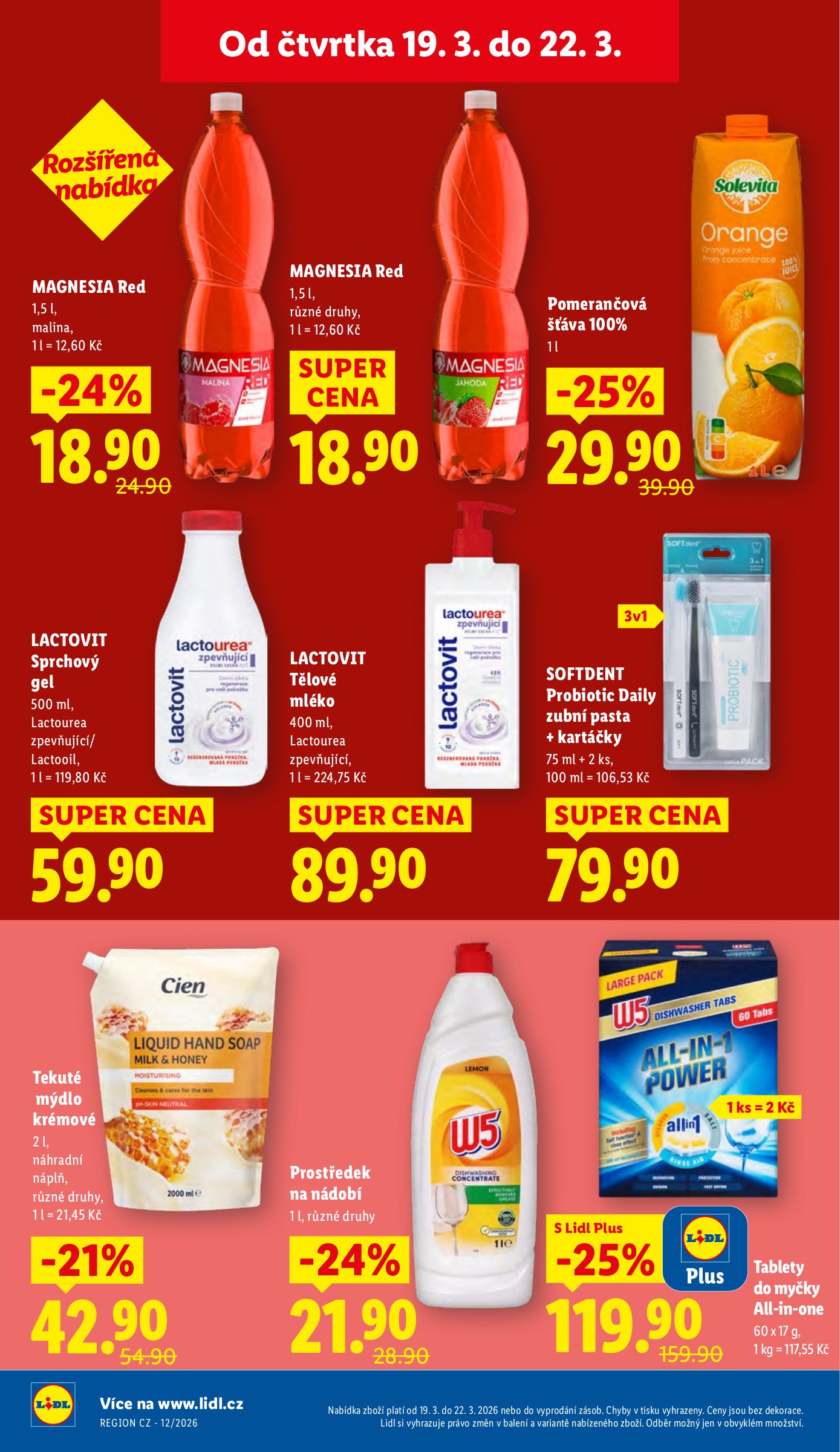 lidl - Lidl leták platný od čtvrtka 19.03.2026 do neděle 22.03.2026 - page: 26