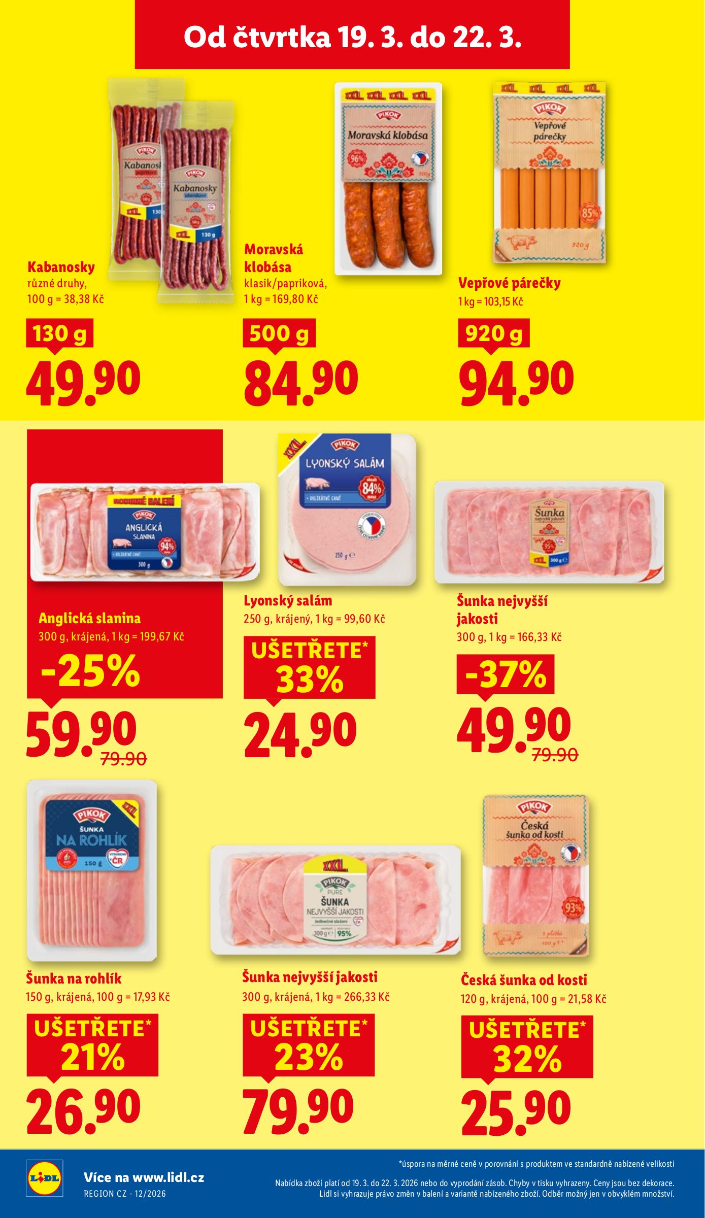 lidl - Lidl leták platný od čtvrtka 19.03.2026 do neděle 22.03.2026 - page: 18