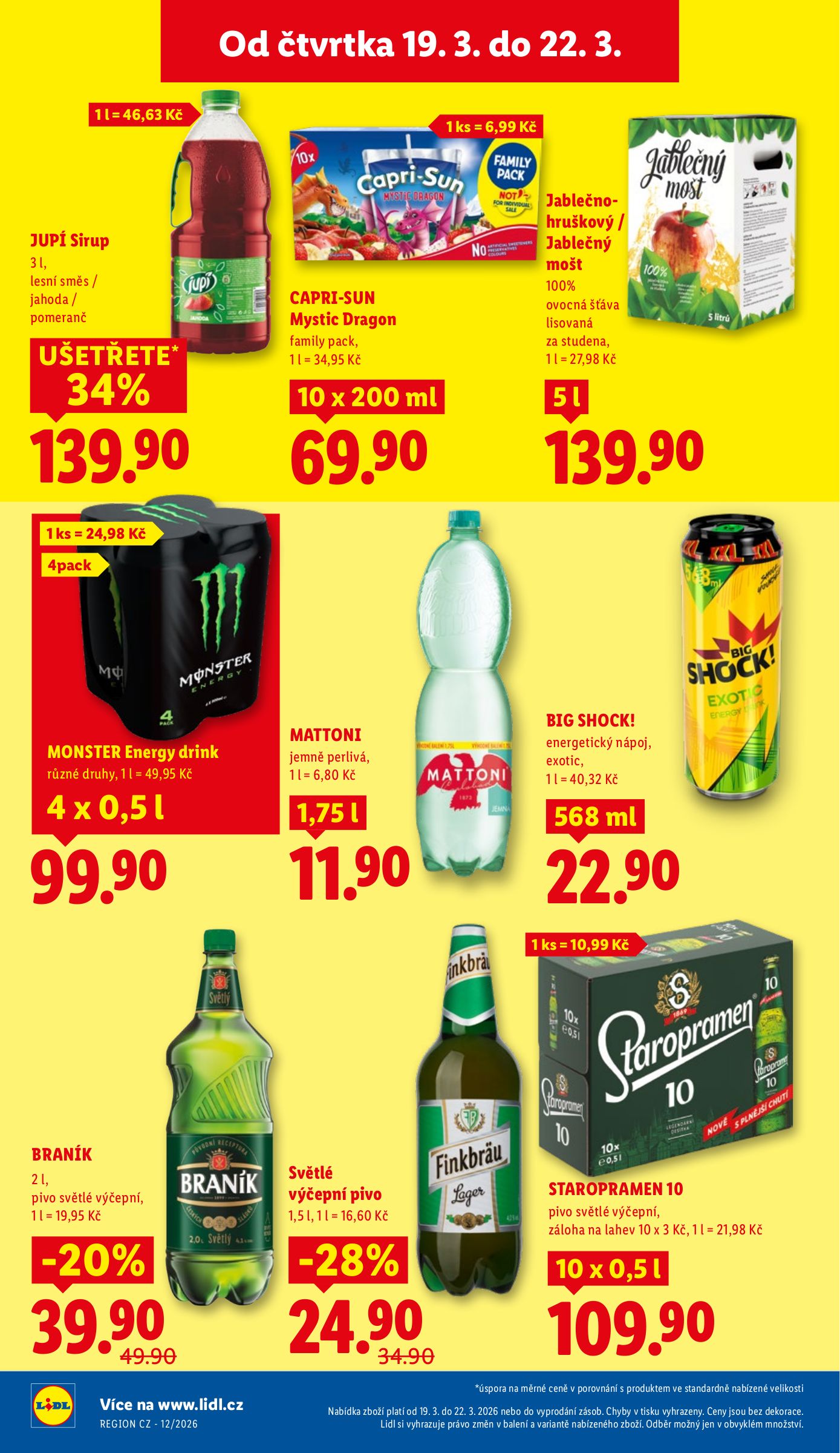 lidl - Lidl leták platný od čtvrtka 19.03.2026 do neděle 22.03.2026 - page: 22