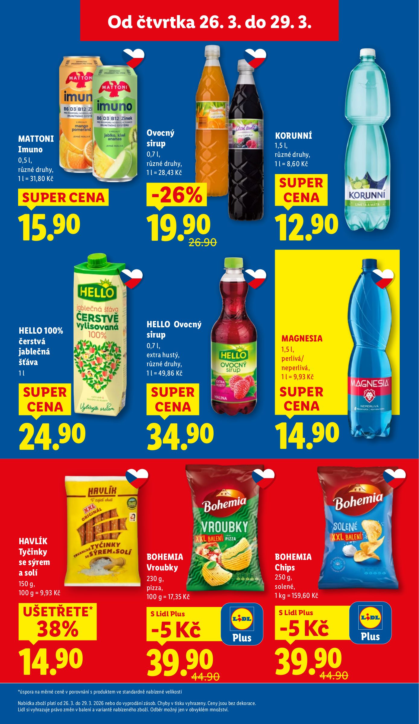 lidl - Lidl leták platný od čtvrtka 26.03.2026 do neděle 29.03.2026 - page: 23