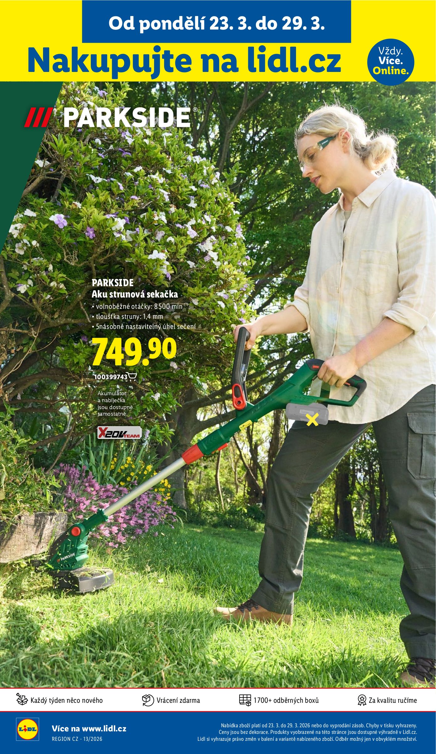 lidl - Lidl - Spotřební zboží leták platný od pondělí 23.03.2026 do neděle 29.03.2026 - page: 18