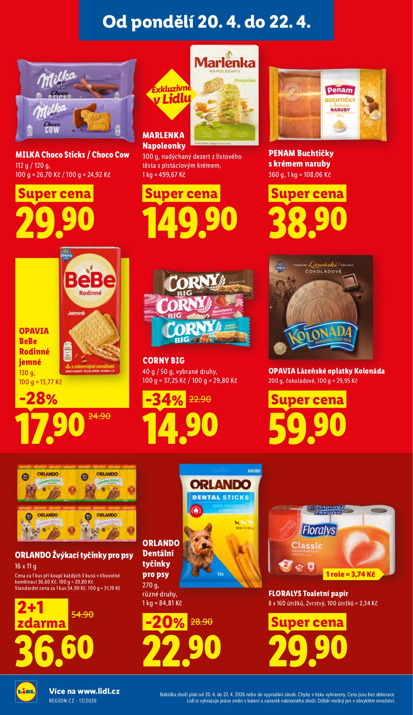 lidl - Lidl leták na příští týden od pondělí 20.04.2026 do středy 22.04.2026 - page: 22