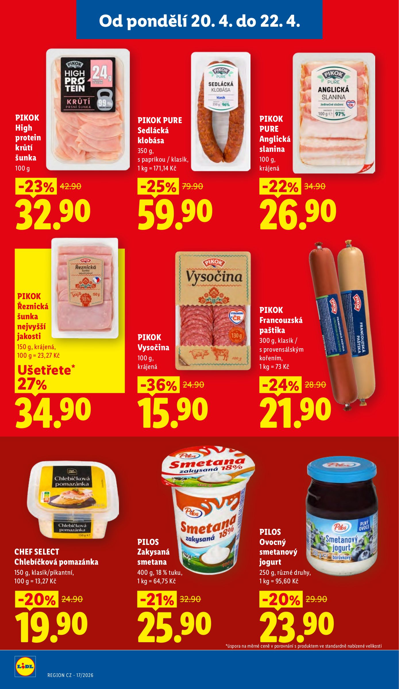 lidl - Lidl leták na příští týden od pondělí 20.04.2026 do středy 22.04.2026 - page: 20