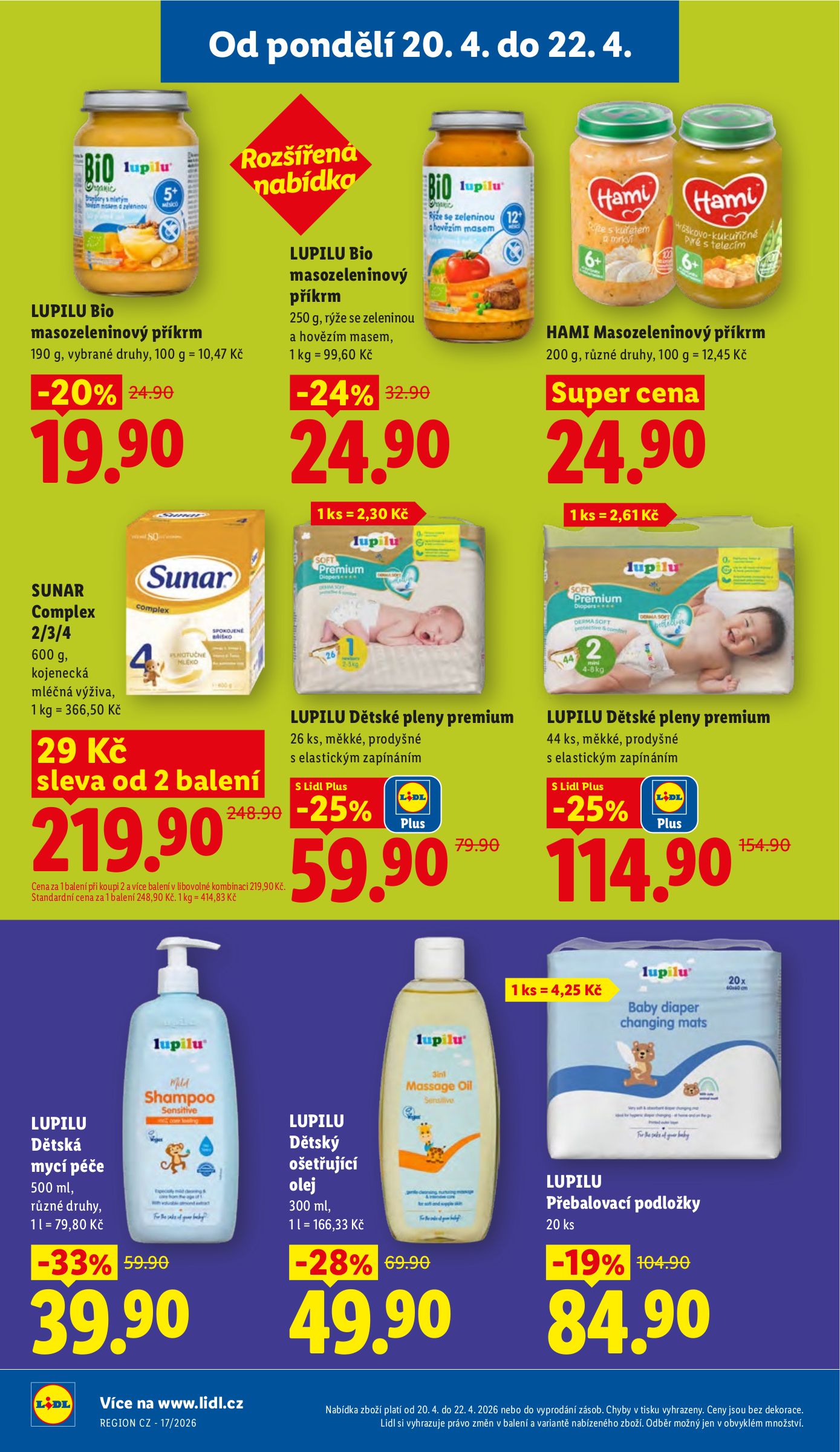 lidl - Lidl leták na příští týden od pondělí 20.04.2026 do středy 22.04.2026 - page: 25