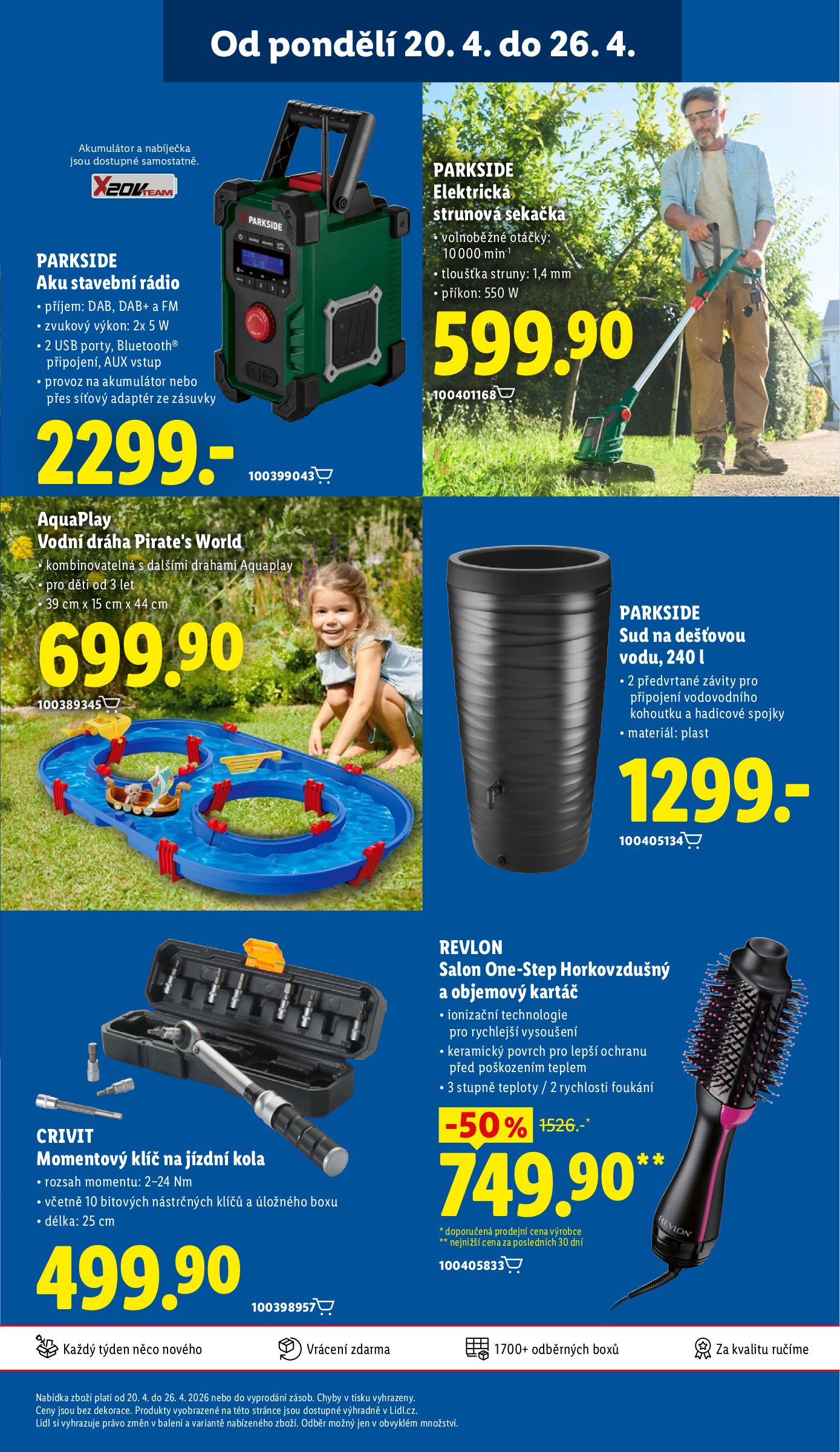 lidl - Lidl leták na příští týden od čtvrtka 23.04.2026 do neděle 26.04.2026 - page: 45