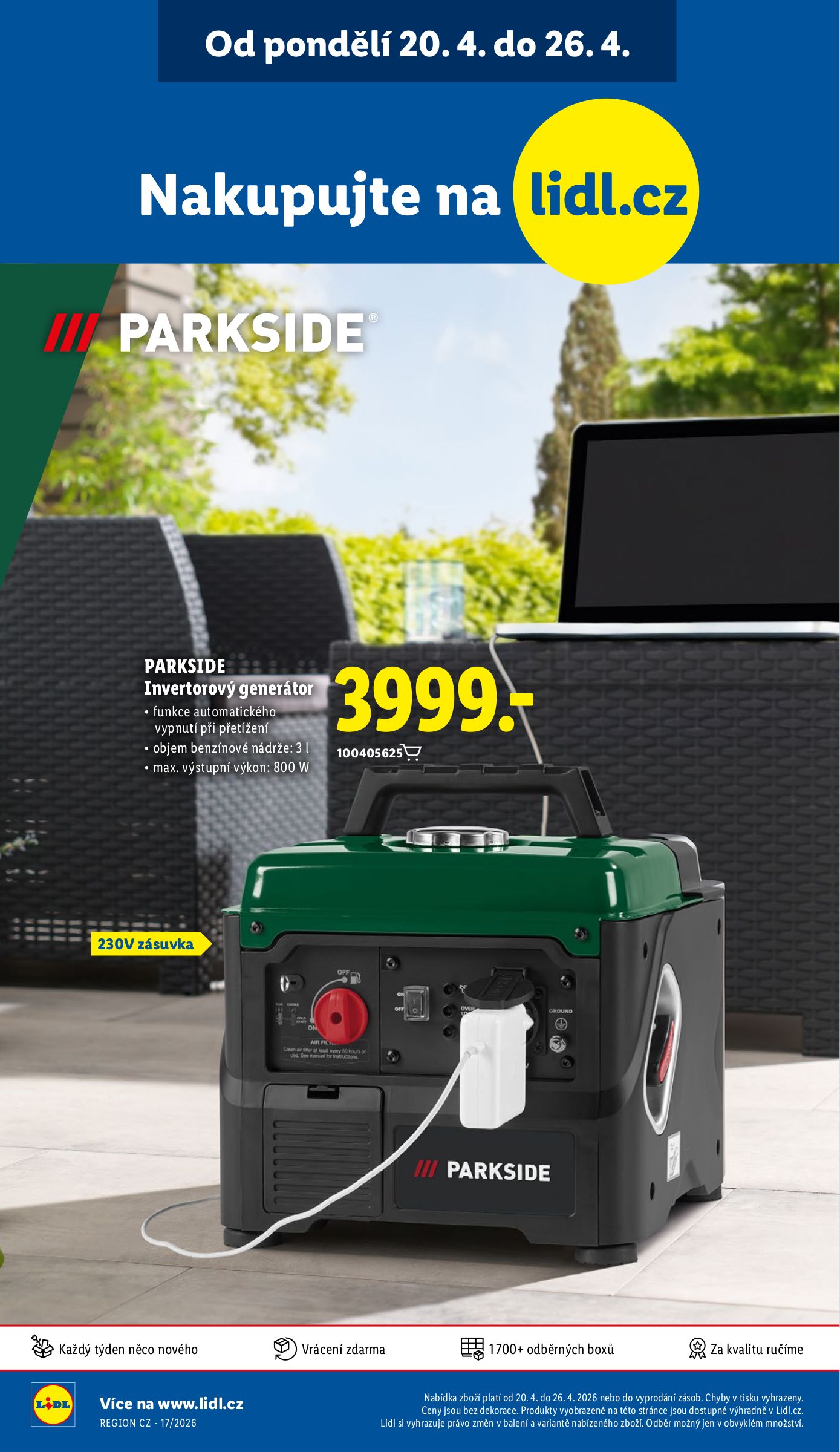 lidl - Lidl leták na příští týden od čtvrtka 23.04.2026 do neděle 26.04.2026 - page: 44