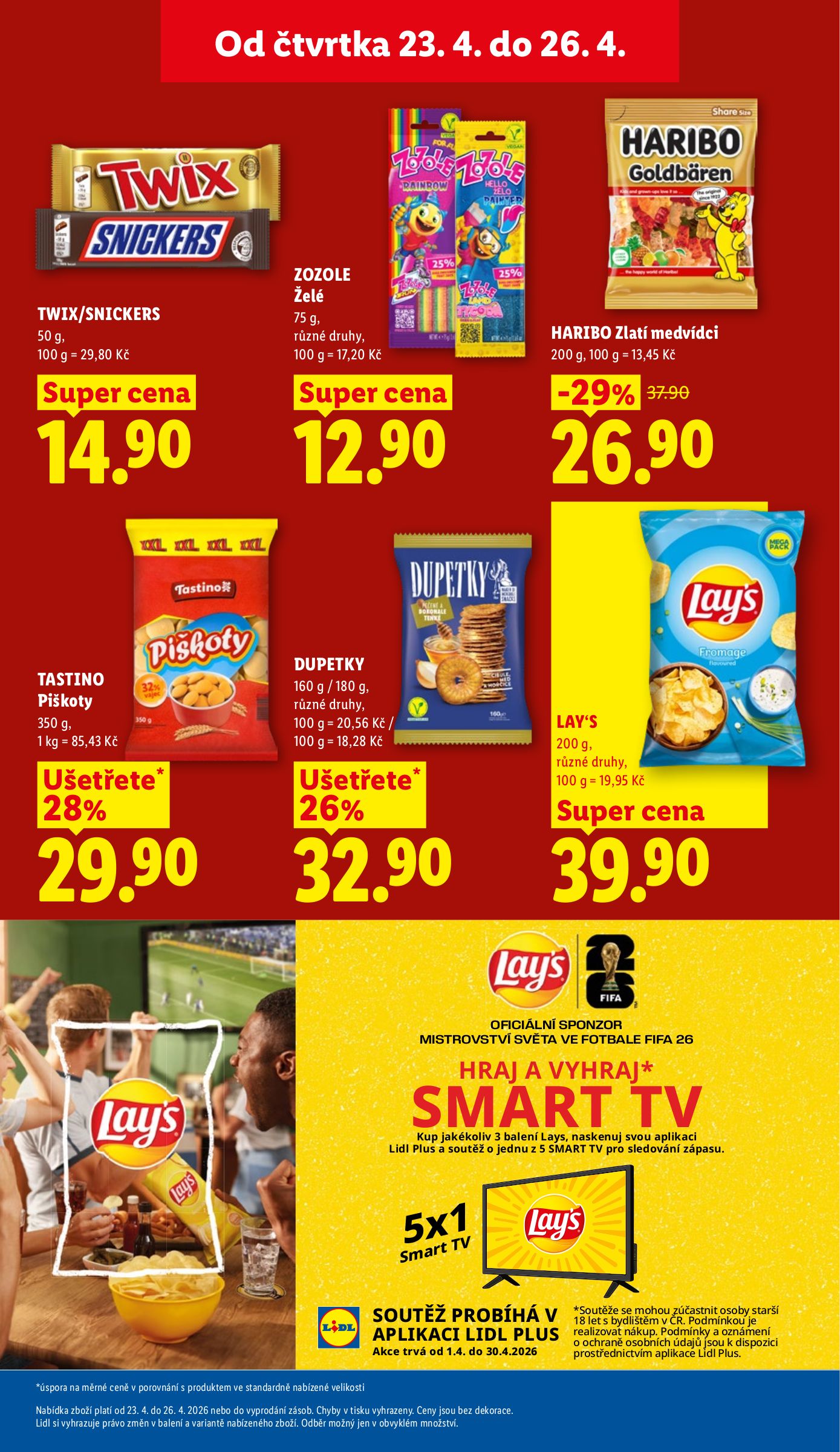 lidl - Lidl leták na příští týden od čtvrtka 23.04.2026 do neděle 26.04.2026 - page: 23