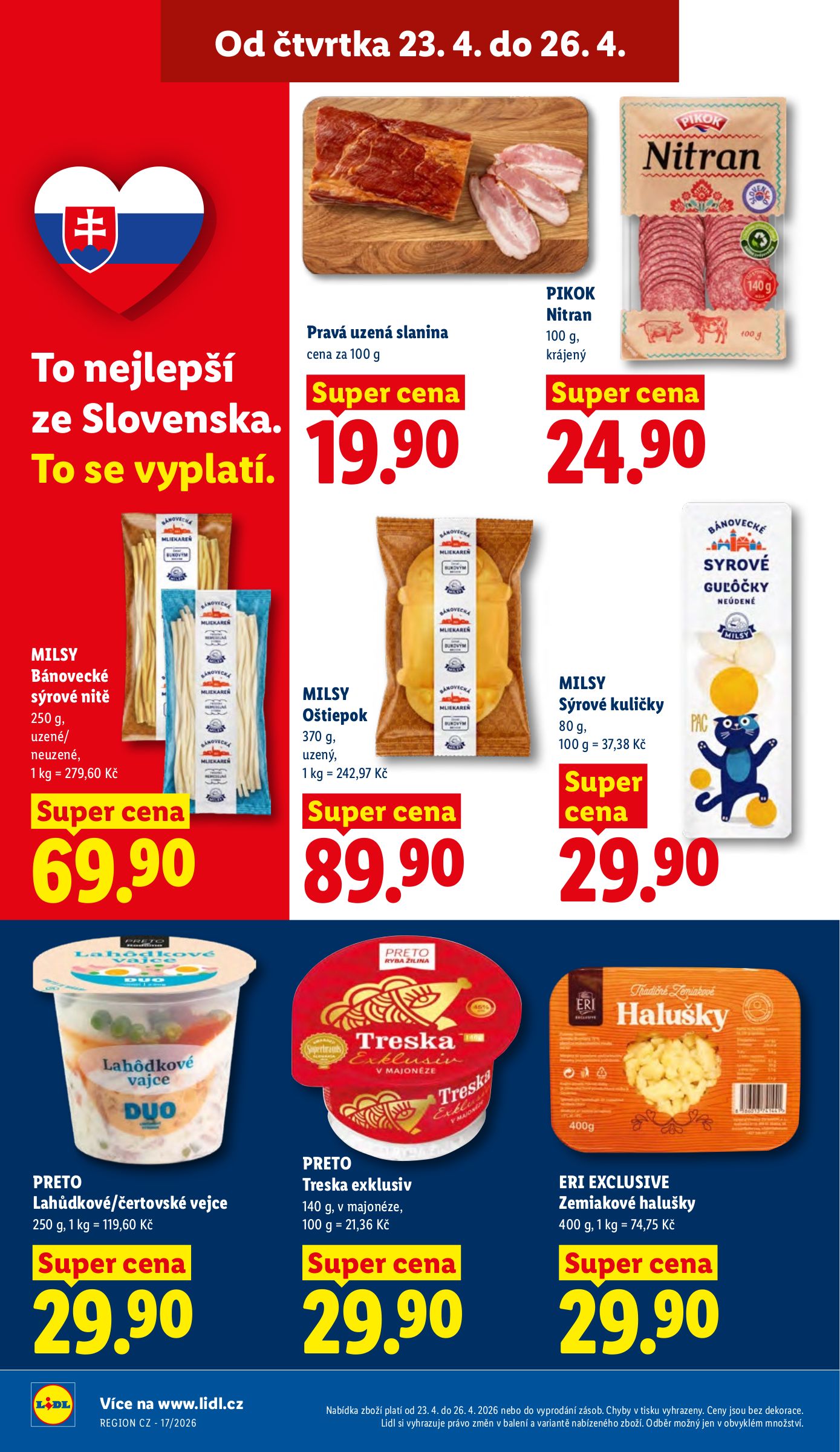 lidl - Lidl leták na příští týden od čtvrtka 23.04.2026 do neděle 26.04.2026 - page: 18
