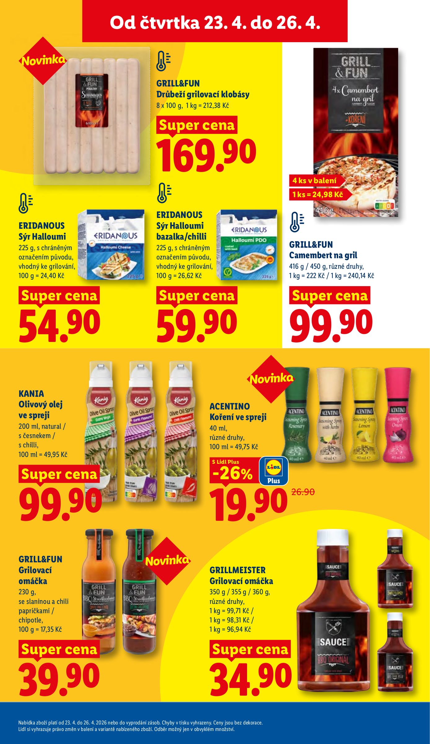 lidl - Lidl leták na příští týden od čtvrtka 23.04.2026 do neděle 26.04.2026 - page: 15