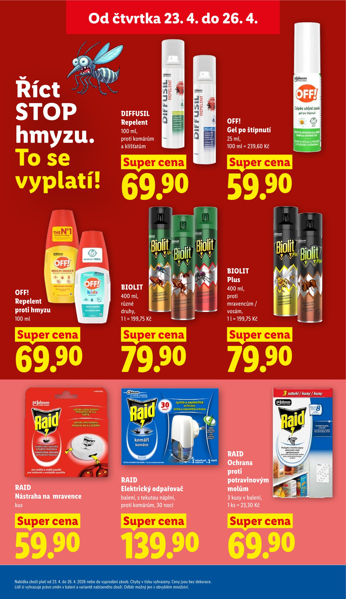 lidl - Aktuální Lidl leták platný od čtvrtka 23.04.2026 do neděle 26.04.2026 - page: 35