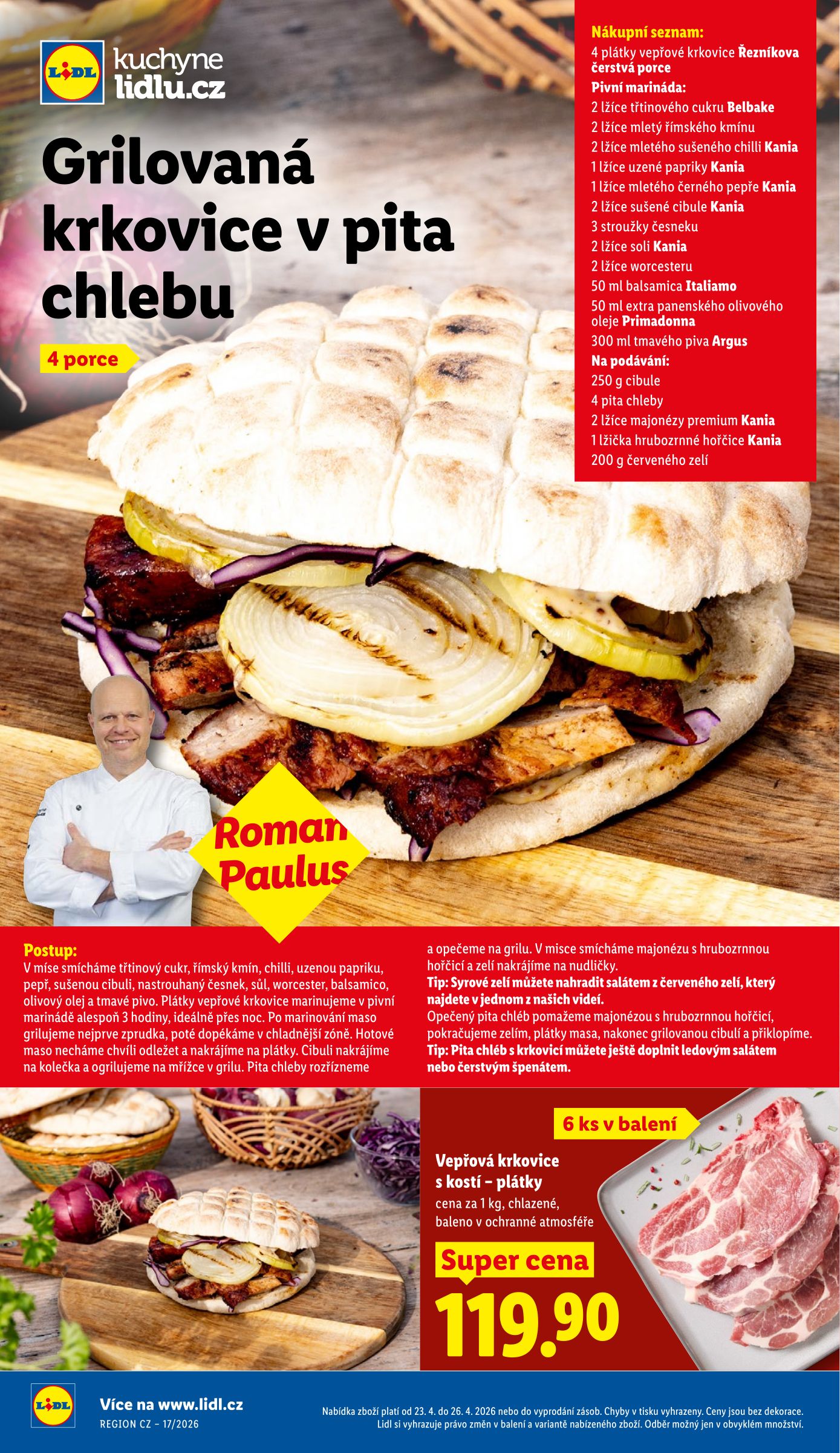 lidl - Aktuální Lidl leták platný od čtvrtka 23.04.2026 do neděle 26.04.2026 - page: 29