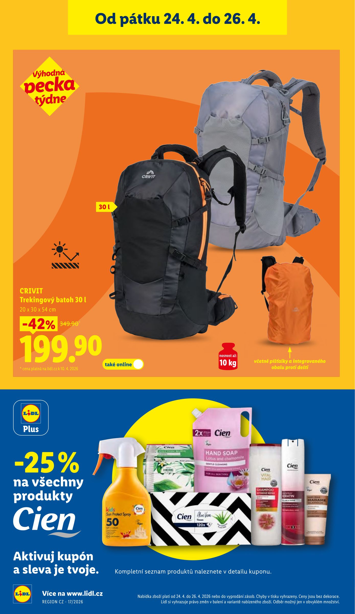 lidl - Aktuální Lidl leták platný od čtvrtka 23.04.2026 do neděle 26.04.2026 - page: 44