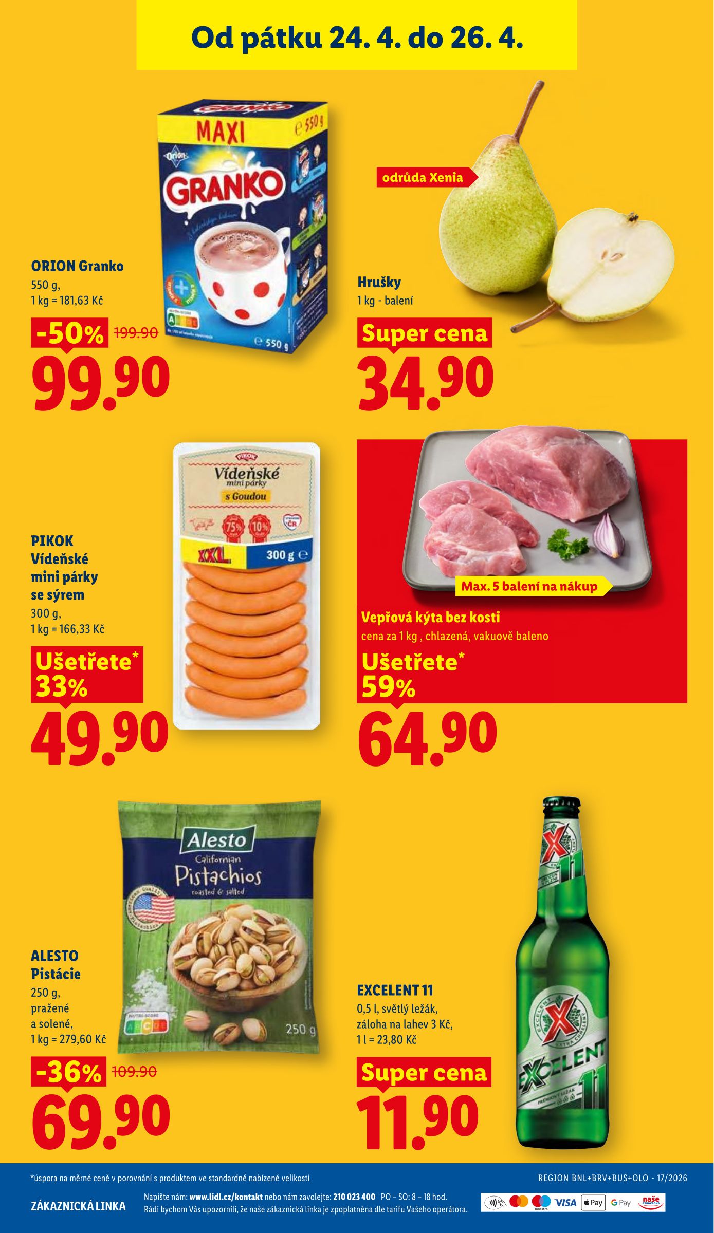 lidl - Aktuální Lidl leták platný od čtvrtka 23.04.2026 do neděle 26.04.2026 - page: 45