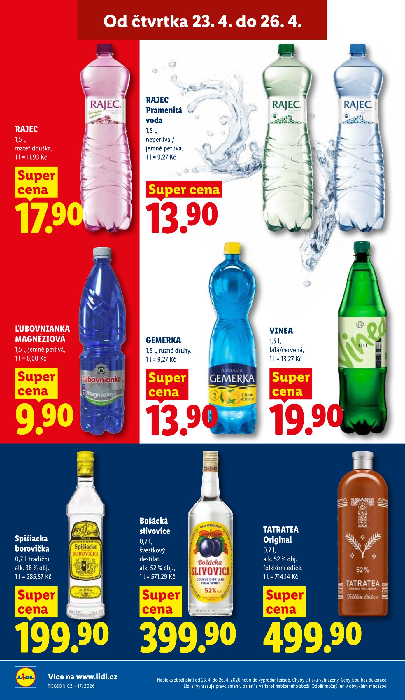 lidl - Aktuální Lidl leták platný od čtvrtka 23.04.2026 do neděle 26.04.2026 - page: 24