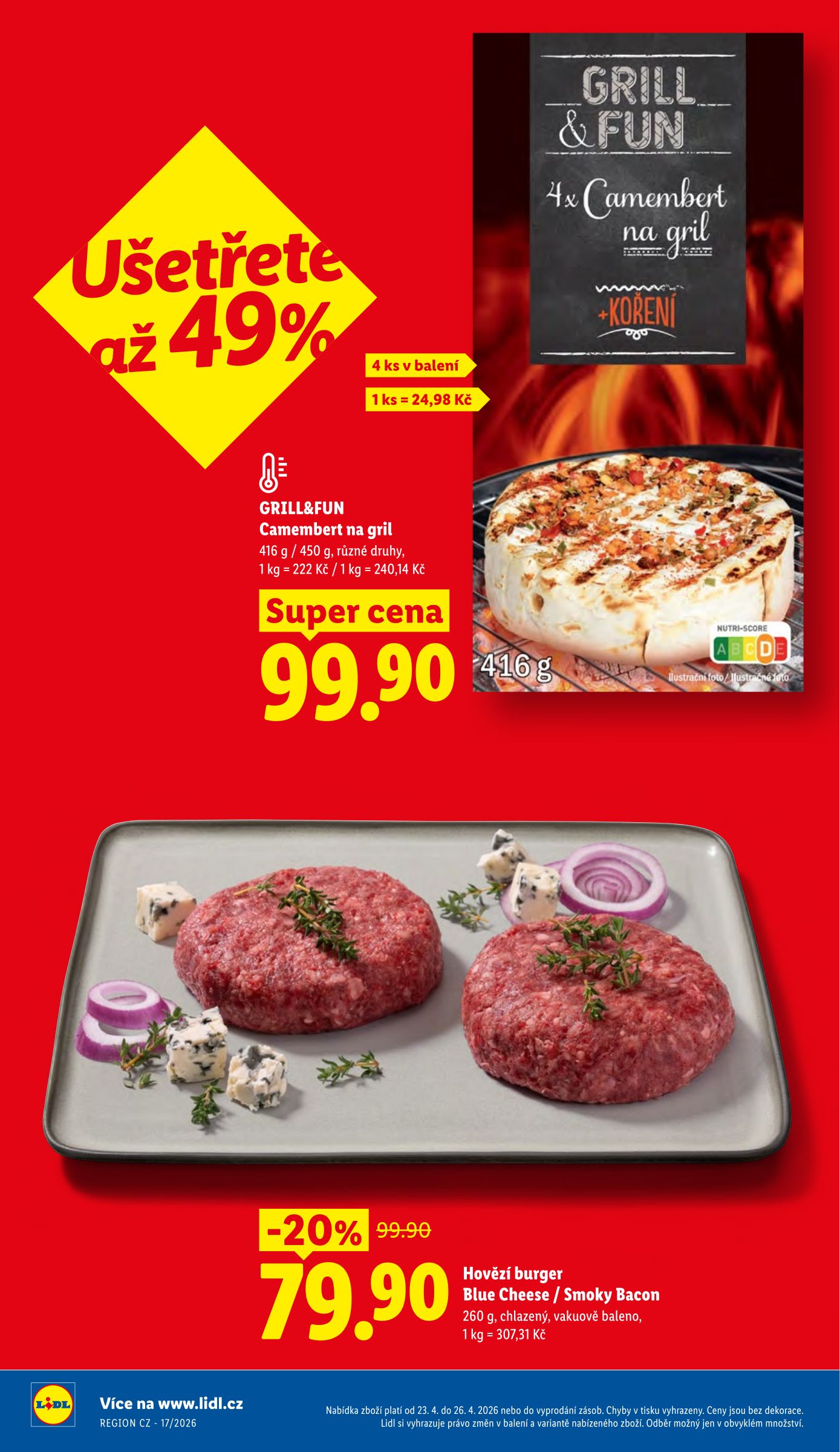 lidl - Aktuální Lidl leták platný od čtvrtka 23.04.2026 do neděle 26.04.2026 - page: 6