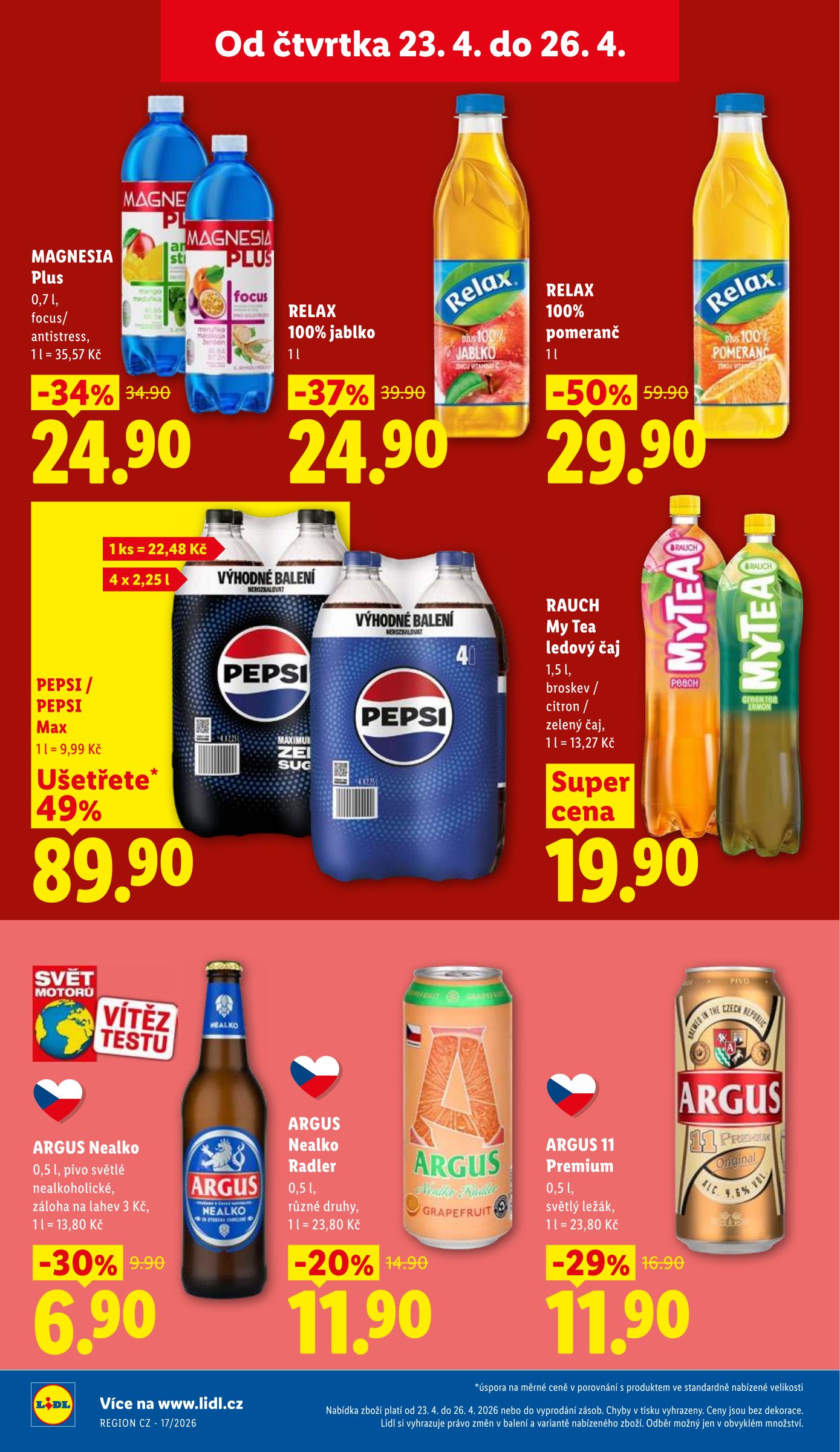 lidl - Aktuální Lidl leták platný od čtvrtka 23.04.2026 do neděle 26.04.2026 - page: 30