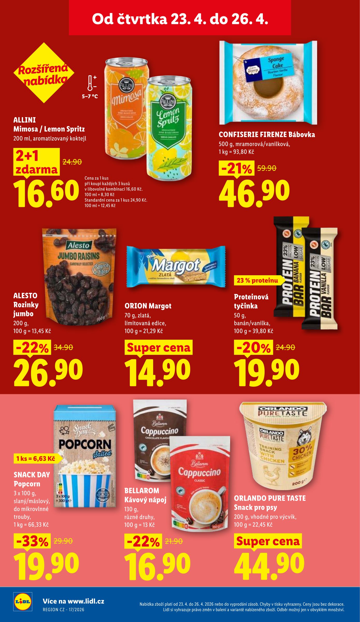 lidl - Aktuální Lidl leták platný od čtvrtka 23.04.2026 do neděle 26.04.2026 - page: 28