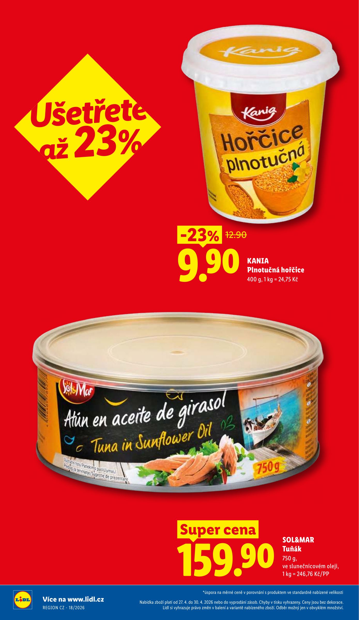 lidl - Lidl leták na příští týden od pondělí 27.04.2026 do čtvrtka 30.04.2026 - page: 6