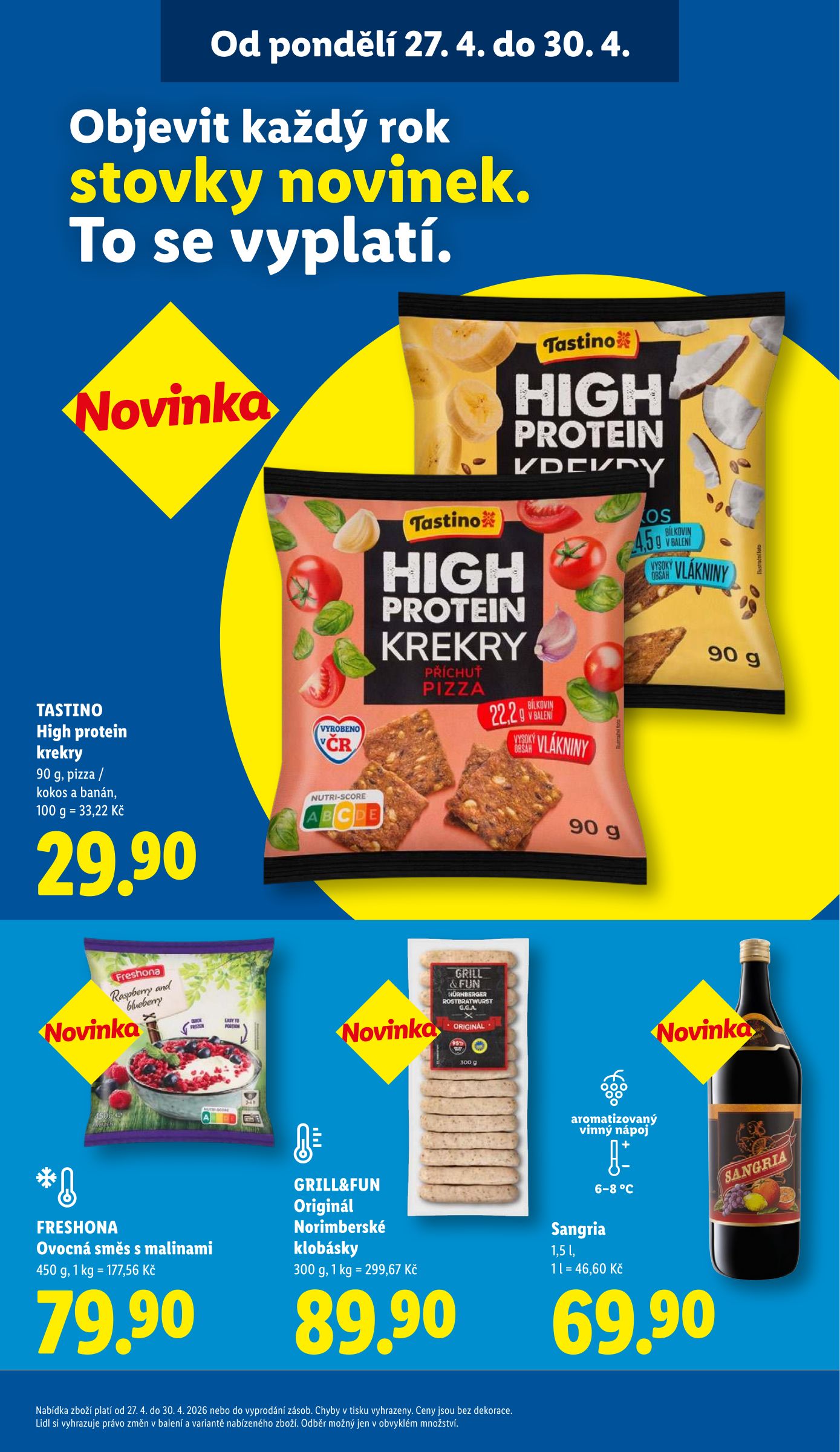 lidl - Lidl leták na příští týden od pondělí 27.04.2026 do čtvrtka 30.04.2026 - page: 32