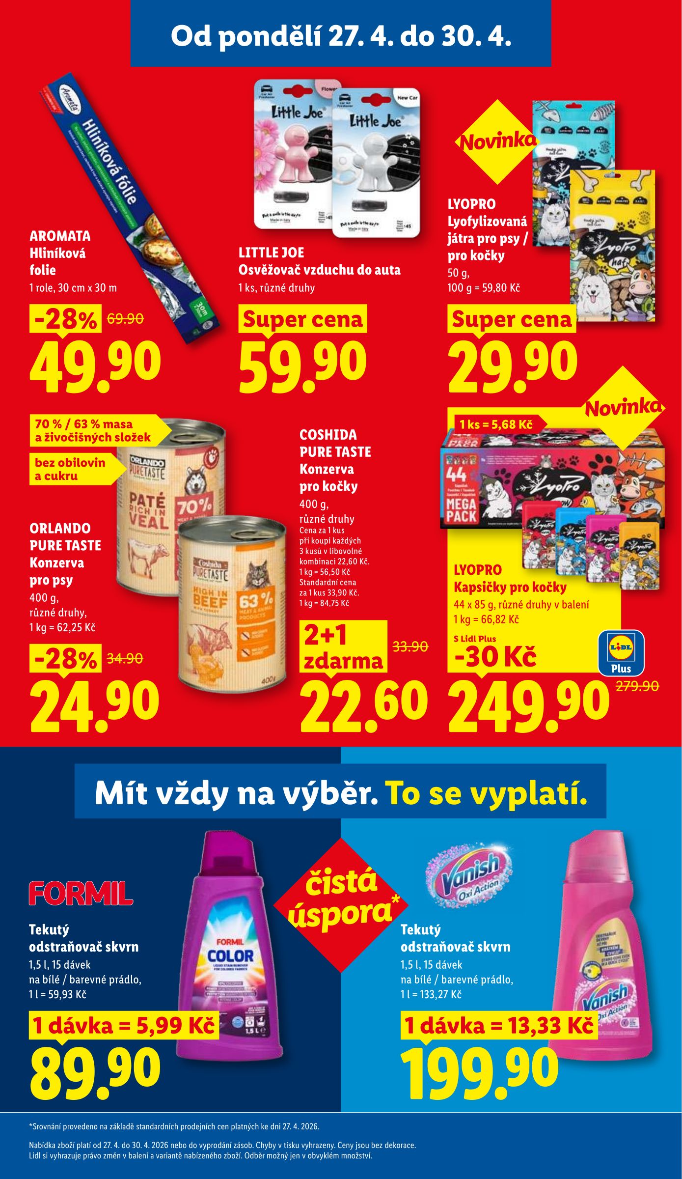 lidl - Lidl leták na příští týden od pondělí 27.04.2026 do čtvrtka 30.04.2026 - page: 31