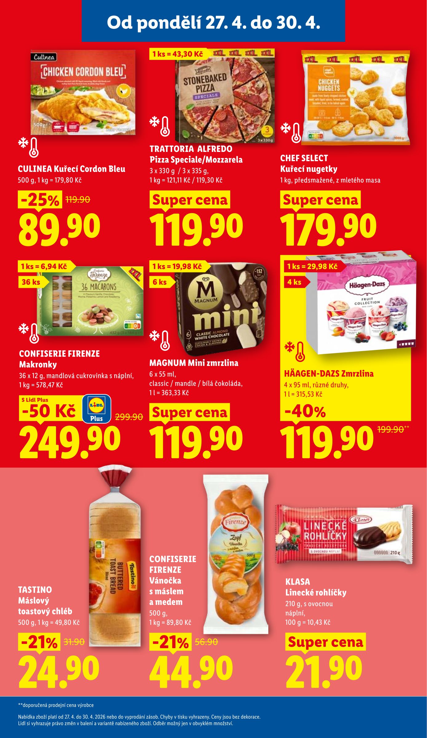 lidl - Lidl leták na příští týden od pondělí 27.04.2026 do čtvrtka 30.04.2026 - page: 25