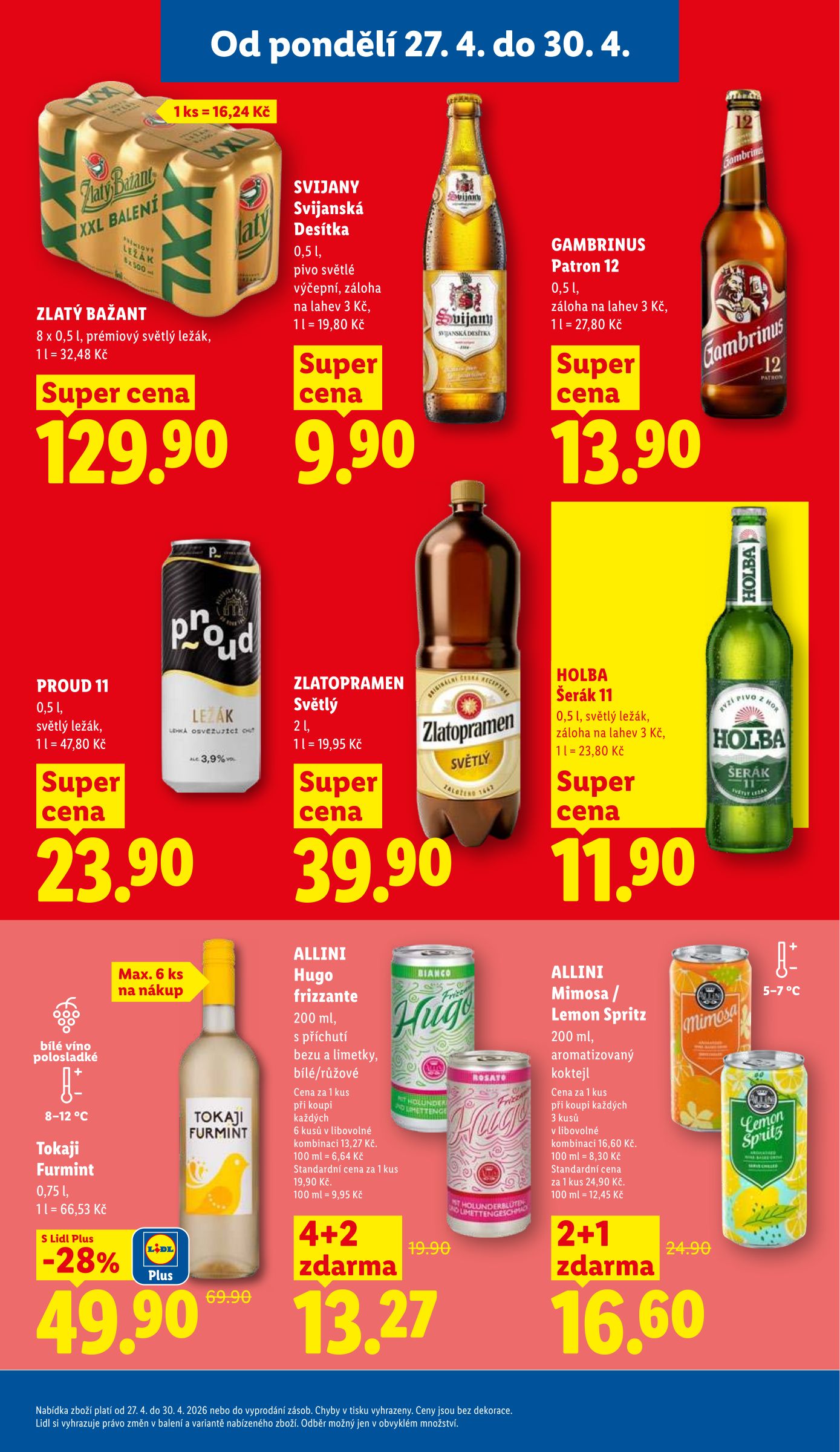 lidl - Lidl leták na příští týden od pondělí 27.04.2026 do čtvrtka 30.04.2026 - page: 29