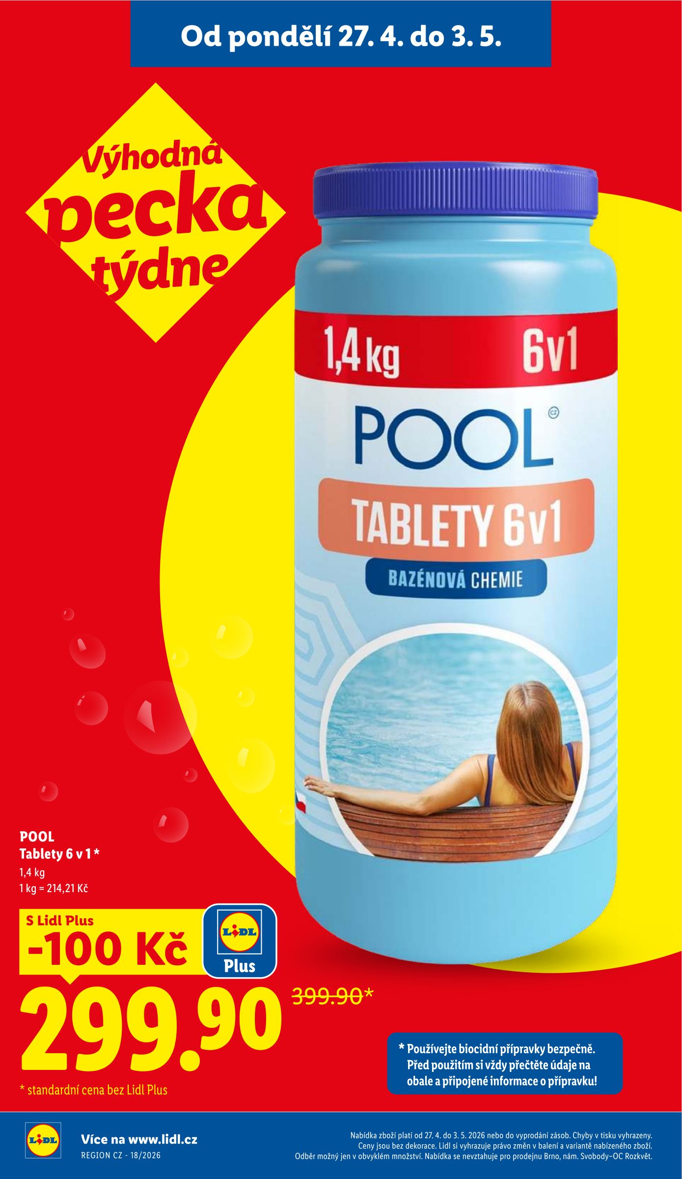 lidl - Lidl - Spotřební zboží leták na příští týden od pondělí 27.04.2026 do neděle 03.05.2026 - page: 4