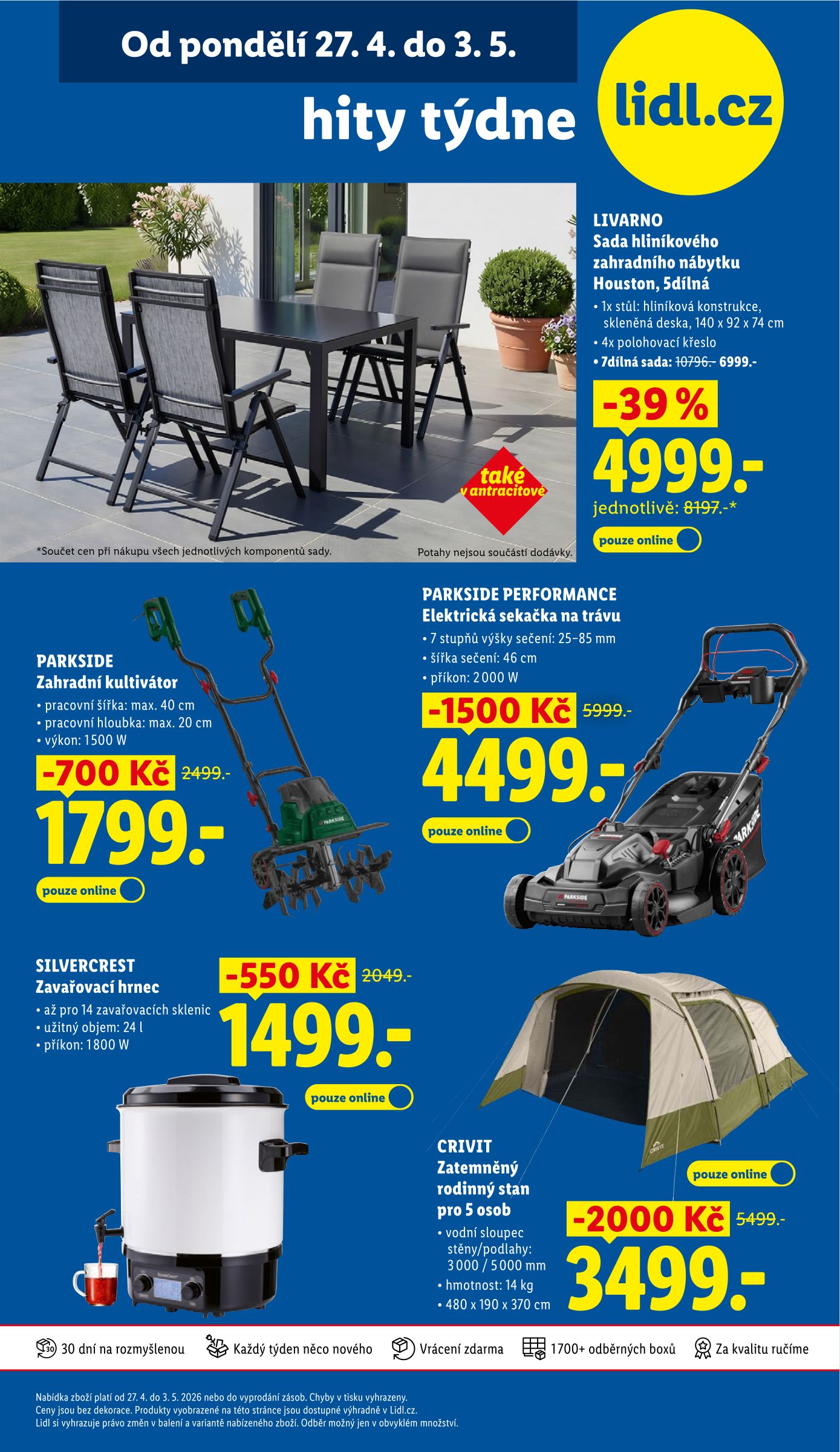 lidl - Lidl - Spotřební zboží leták na příští týden od pondělí 27.04.2026 do neděle 03.05.2026 - page: 27