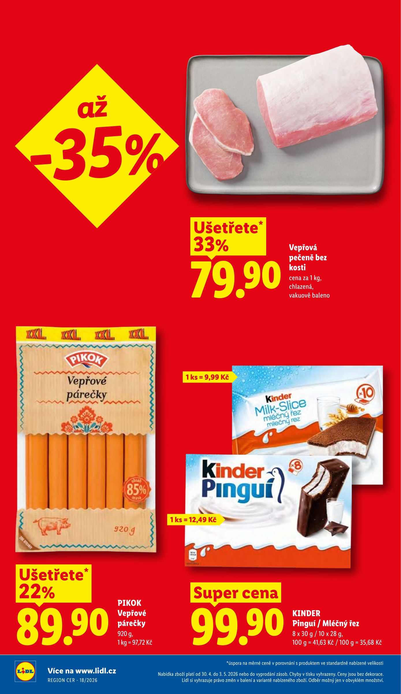 lidl - Lidl leták na příští týden od čtvrtka 30.04.2026 do neděle 03.05.2026 - page: 2