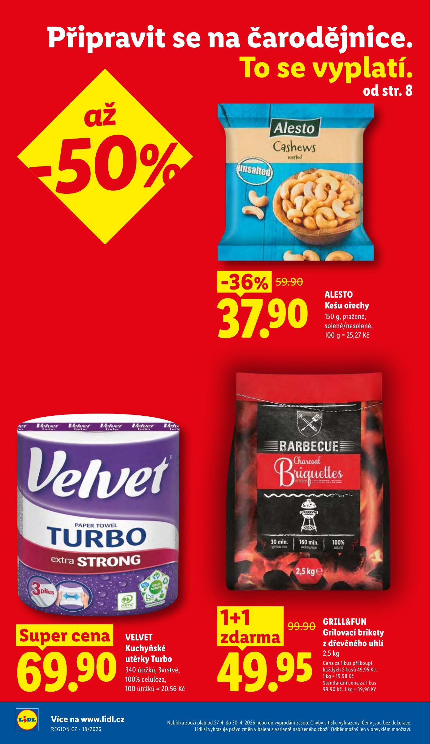lidl - Aktuální Lidl leták platný od pondělí 27.04.2026 do čtvrtka 30.04.2026 - page: 2