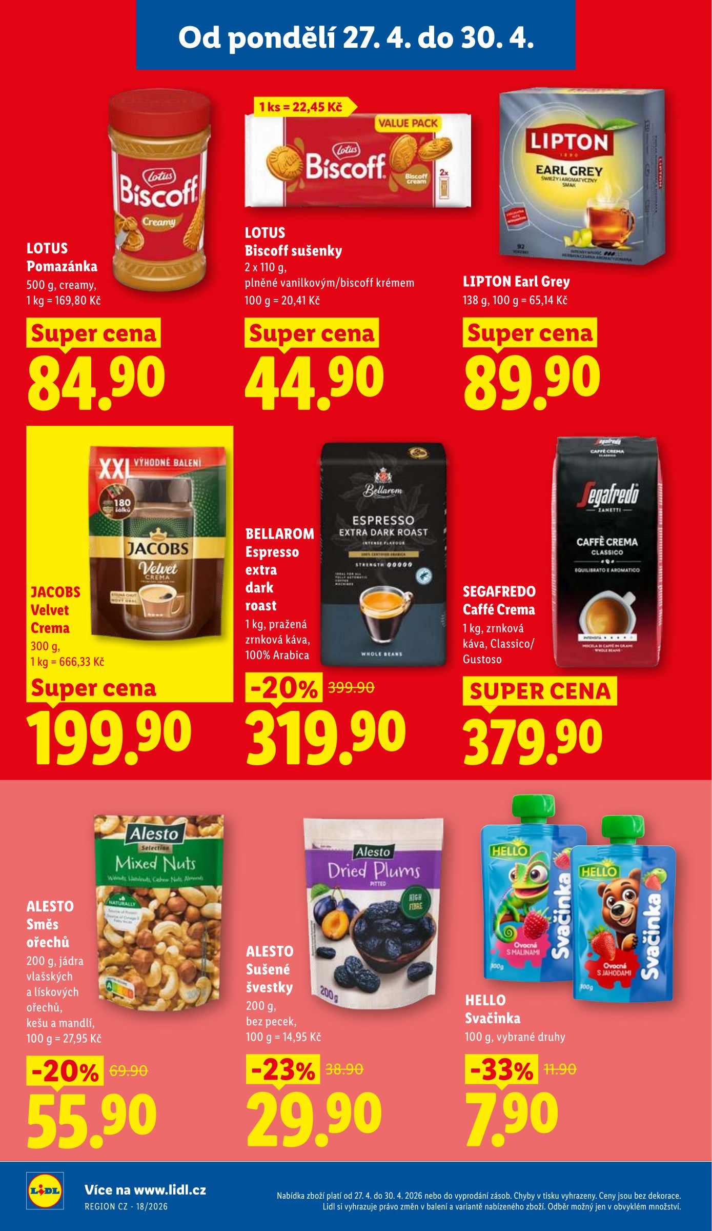 lidl - Aktuální Lidl leták platný od pondělí 27.04.2026 do čtvrtka 30.04.2026 - page: 26