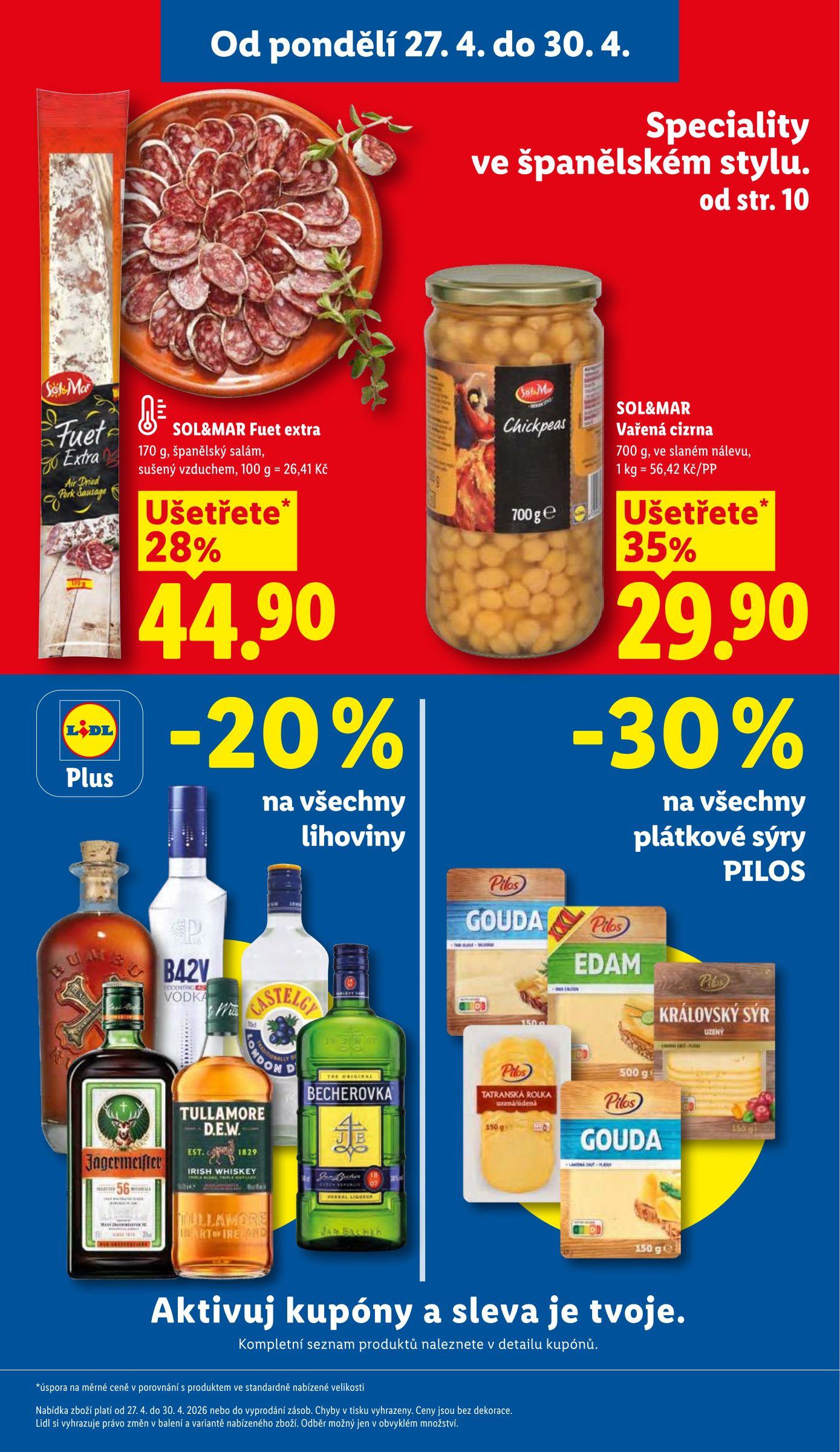 lidl - Aktuální Lidl leták platný od pondělí 27.04.2026 do čtvrtka 30.04.2026 - page: 3