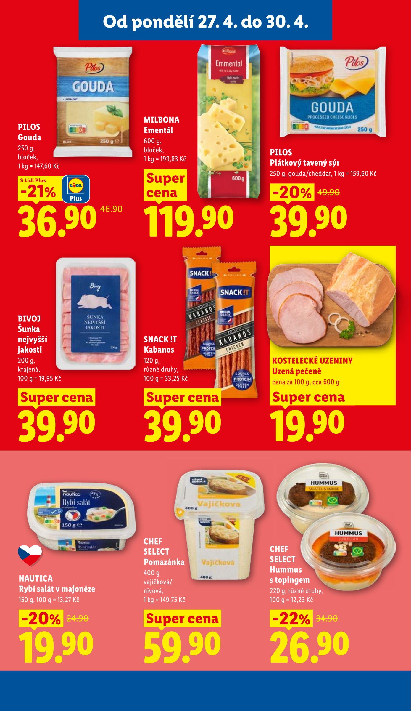 lidl - Aktuální Lidl leták platný od pondělí 27.04.2026 do čtvrtka 30.04.2026 - page: 23