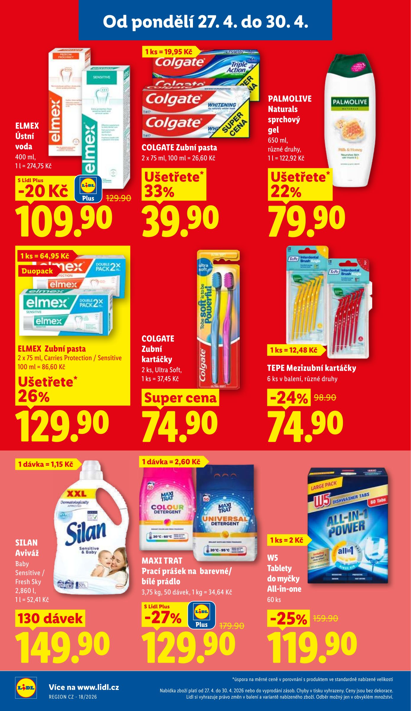 lidl - Aktuální Lidl leták platný od pondělí 27.04.2026 do čtvrtka 30.04.2026 - page: 30