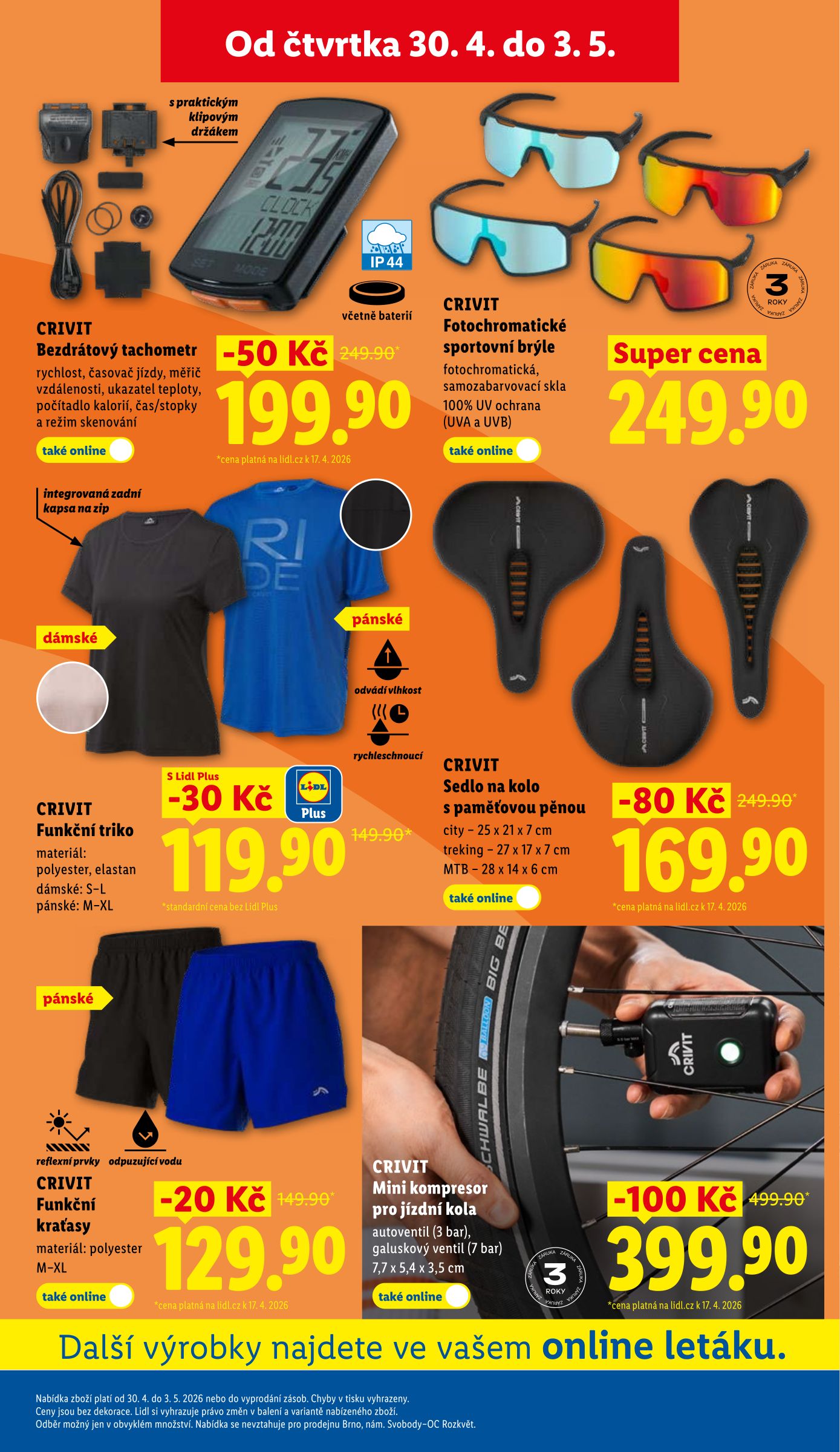 lidl - Aktuální Lidl leták platný od čtvrtka 30.04.2026 do neděle 03.05.2026 - page: 29