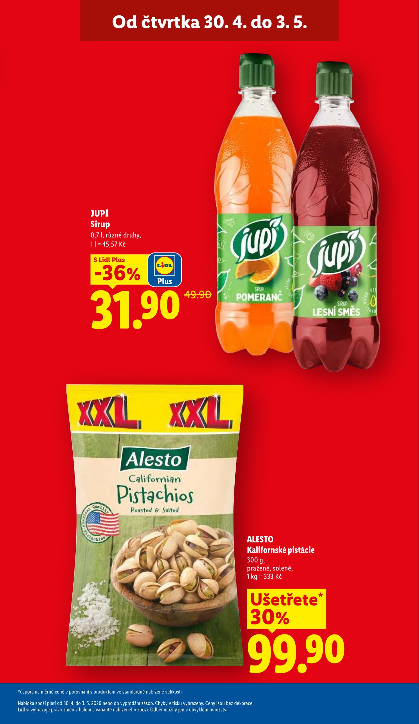 lidl - Aktuální Lidl leták platný od čtvrtka 30.04.2026 do neděle 03.05.2026 - page: 7