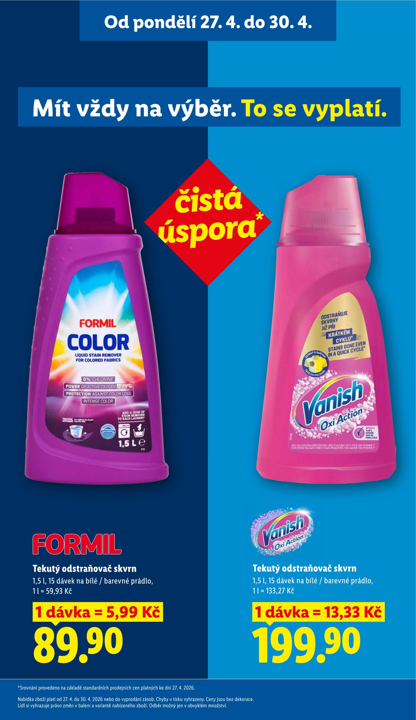 lidl - Aktuální Lidl leták platný od čtvrtka 30.04.2026 do neděle 03.05.2026 - page: 27