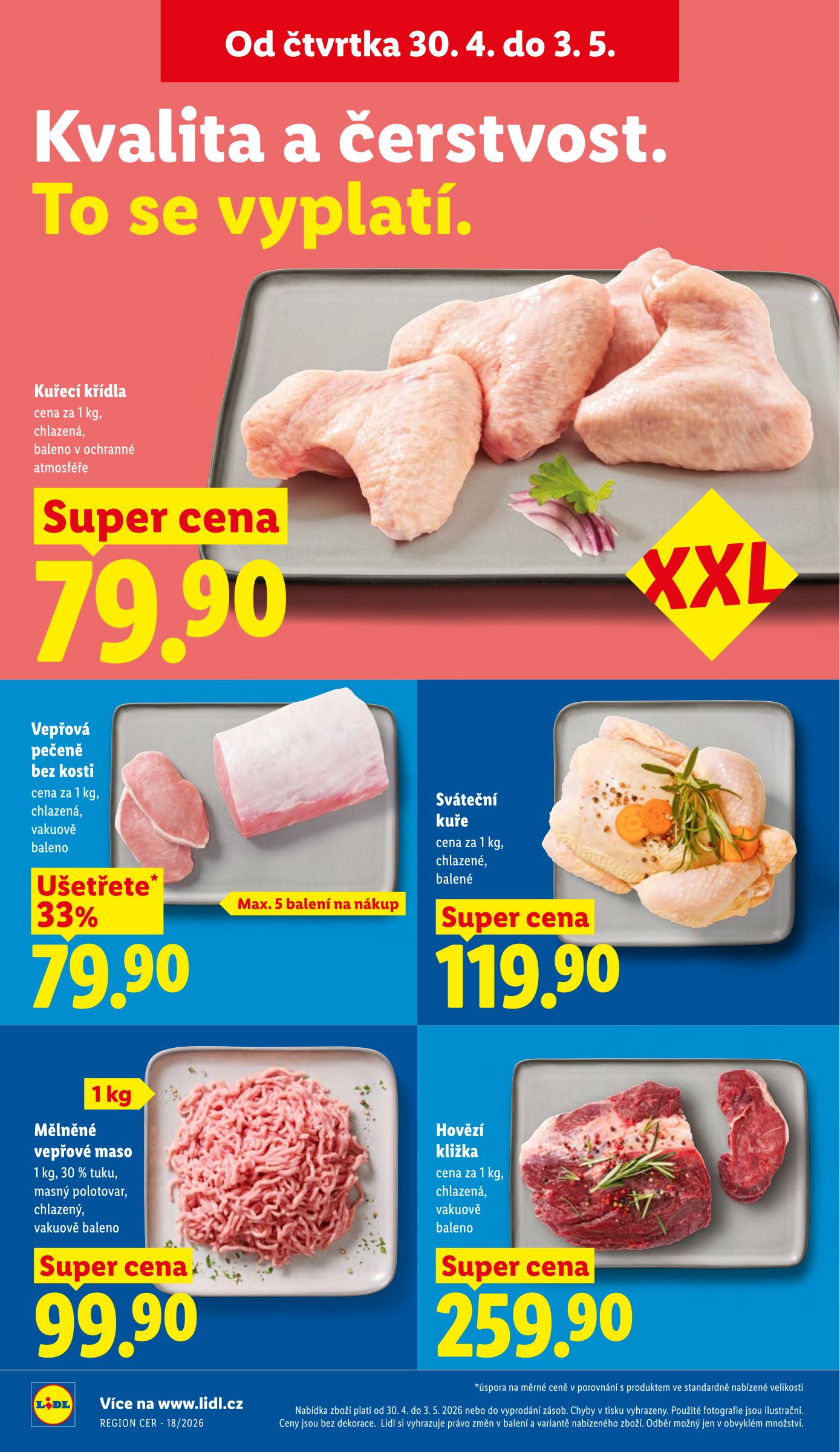 lidl - Aktuální Lidl leták platný od čtvrtka 30.04.2026 do neděle 03.05.2026 - page: 14