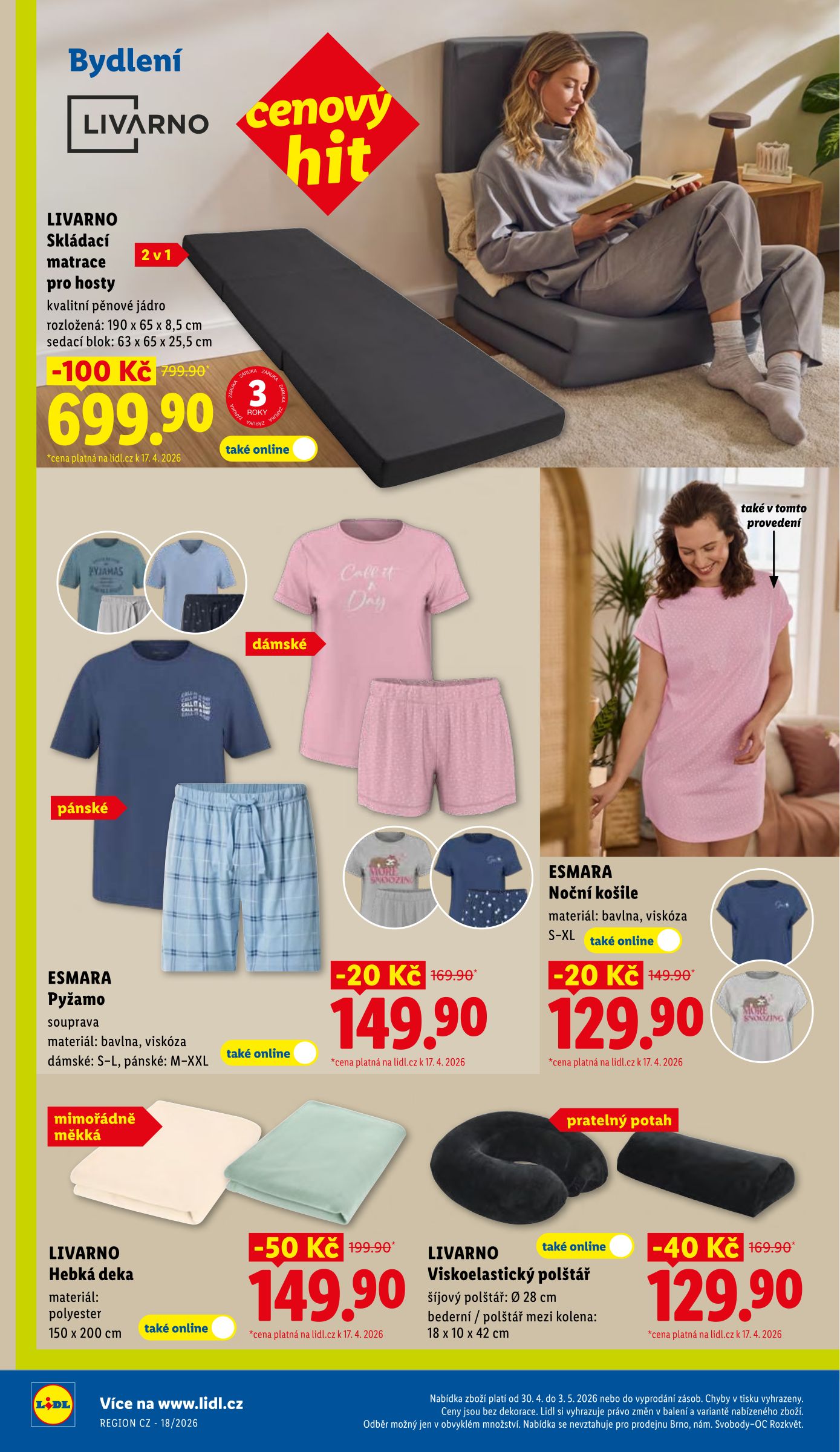 lidl - Aktuální Lidl leták platný od čtvrtka 30.04.2026 do neděle 03.05.2026 - page: 36