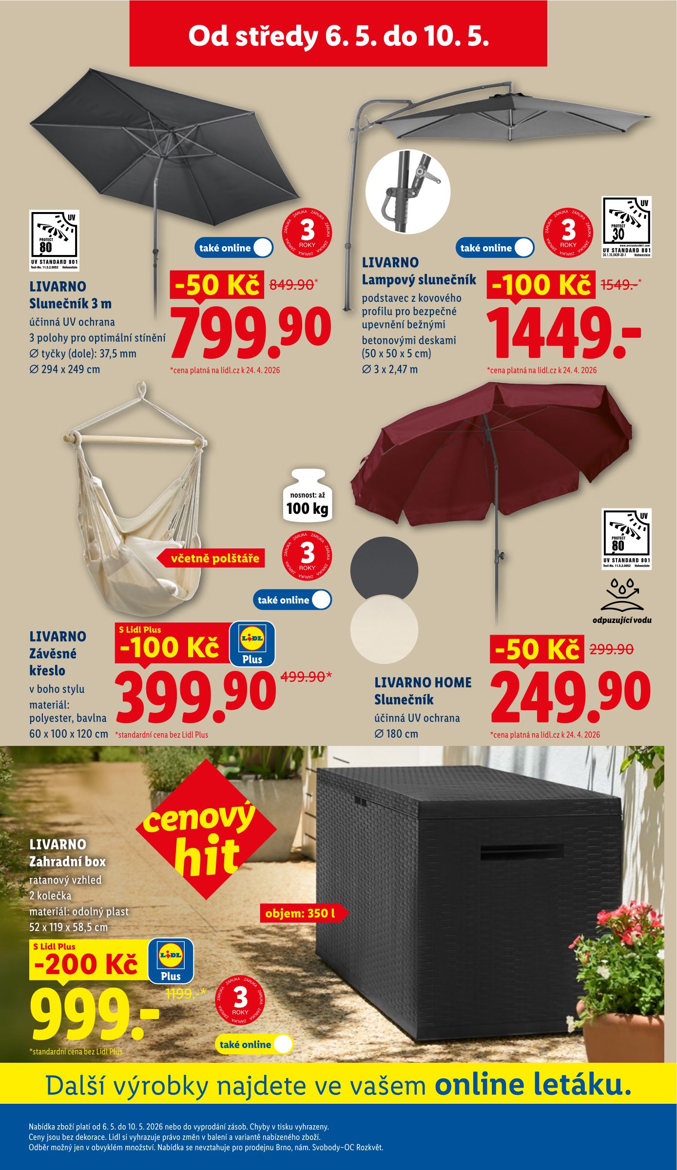 lidl - Lidl - Spotřební zboží leták na příští týden od pondělí 04.05.2026 do neděle 10.05.2026 - page: 21