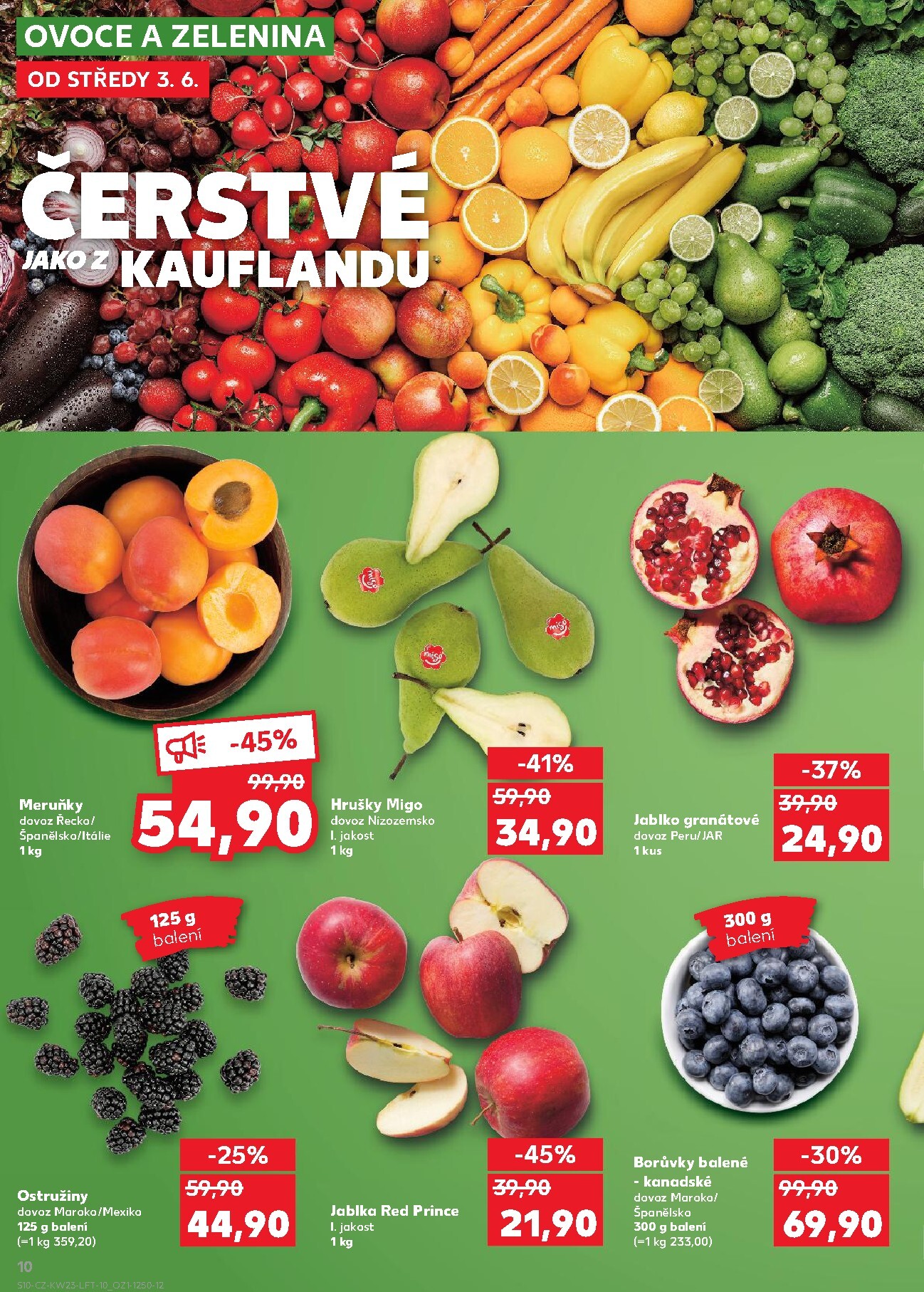 kaufland - Kaufland - Praha 4 leták na příští týden od středy 03.06.2026 do úterý 09.06.2026 - page: 10