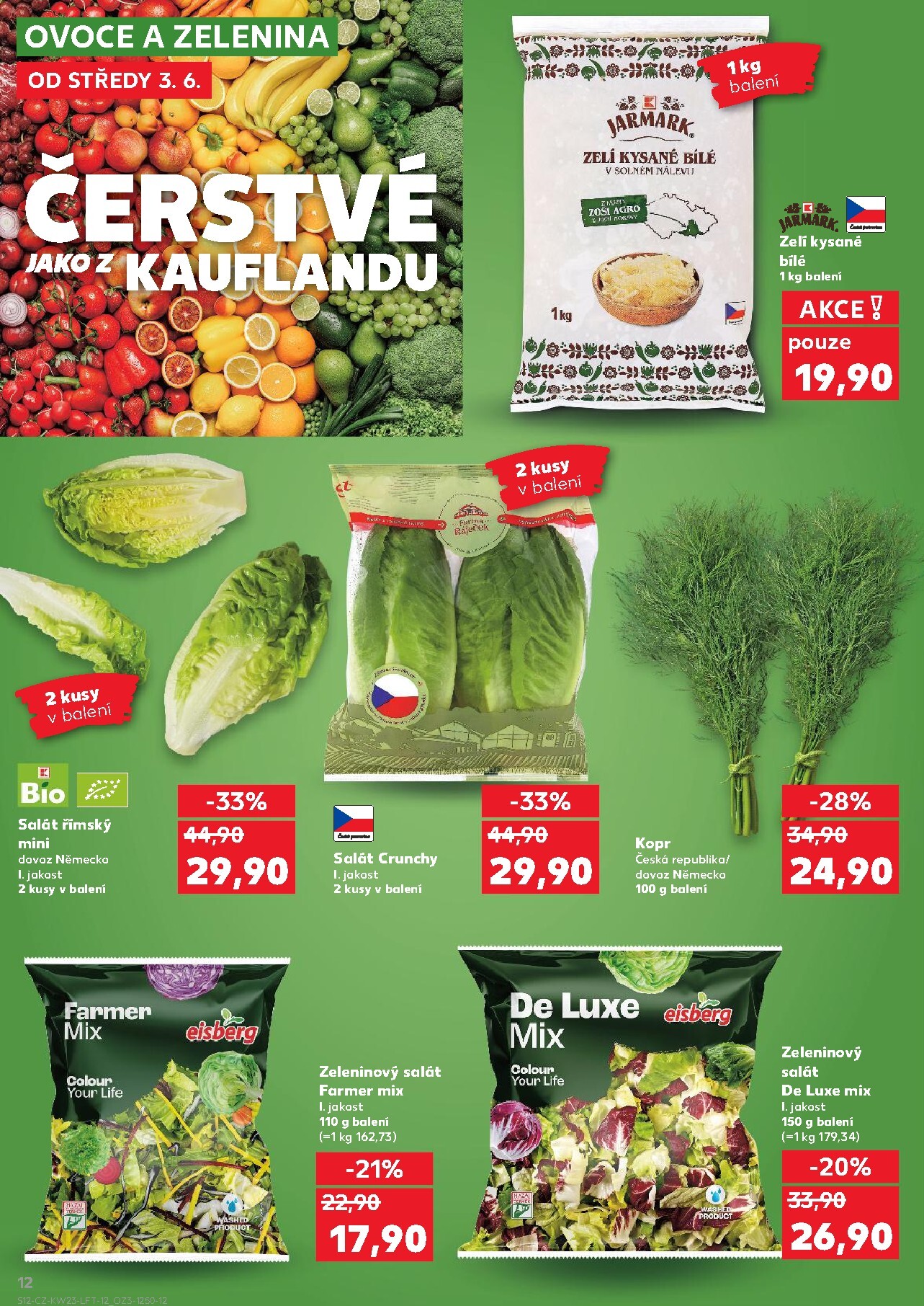 kaufland - Kaufland - Praha 4 leták na příští týden od středy 03.06.2026 do úterý 09.06.2026 - page: 12
