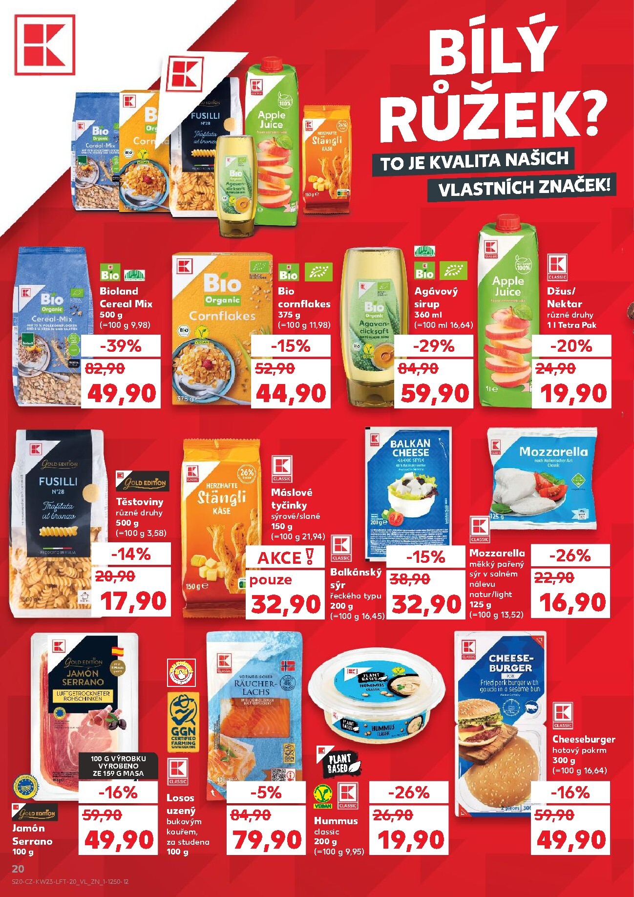 kaufland - Kaufland - Praha 4 leták na příští týden od středy 03.06.2026 do úterý 09.06.2026 - page: 20