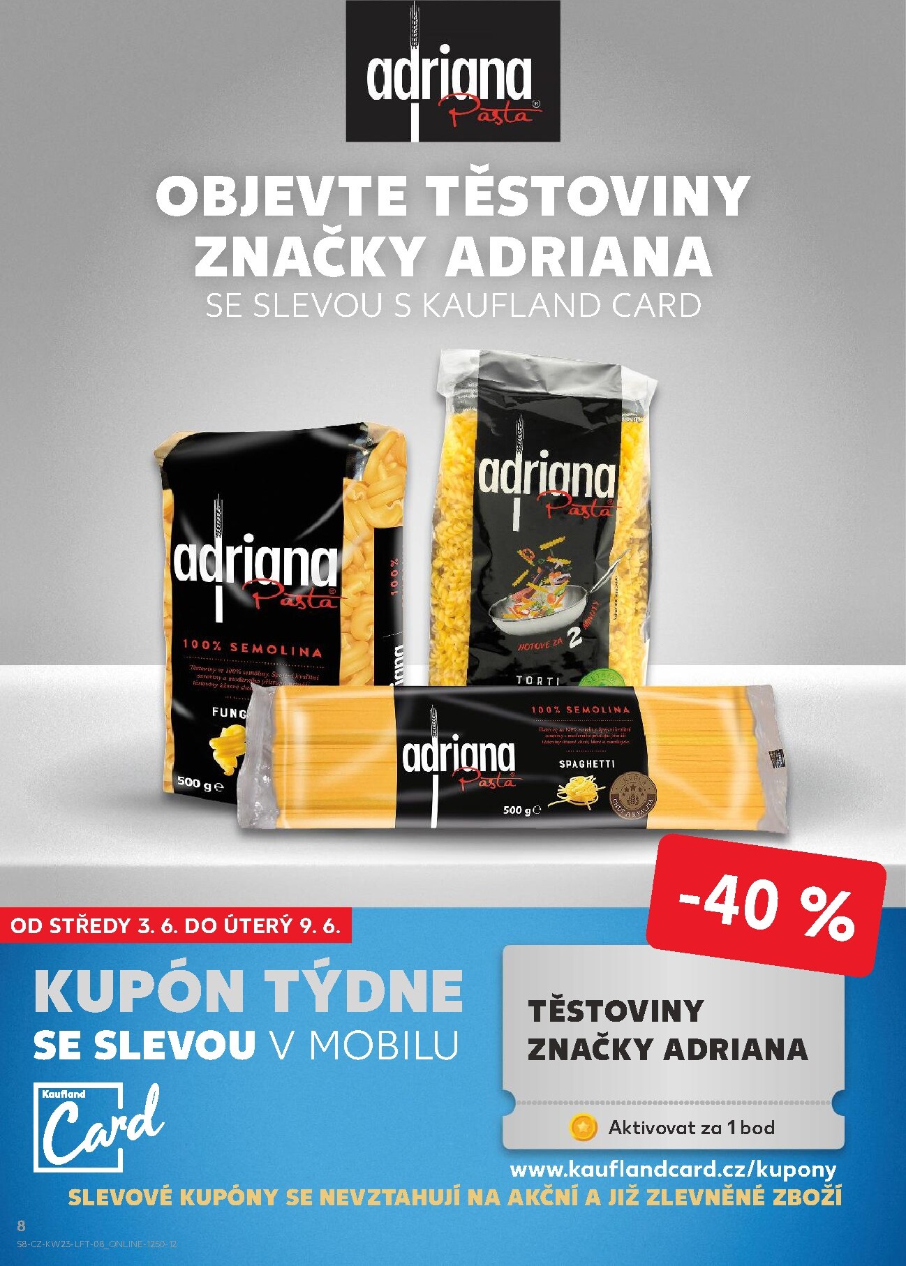 kaufland - Kaufland - Praha 4 leták na příští týden od středy 03.06.2026 do úterý 09.06.2026 - page: 8