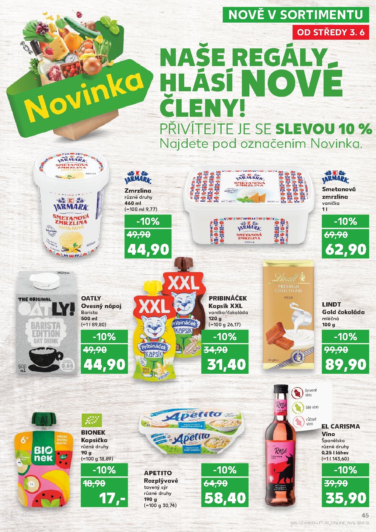 kaufland - Kaufland - Praha 4 leták na příští týden od středy 03.06.2026 do úterý 09.06.2026 - page: 45