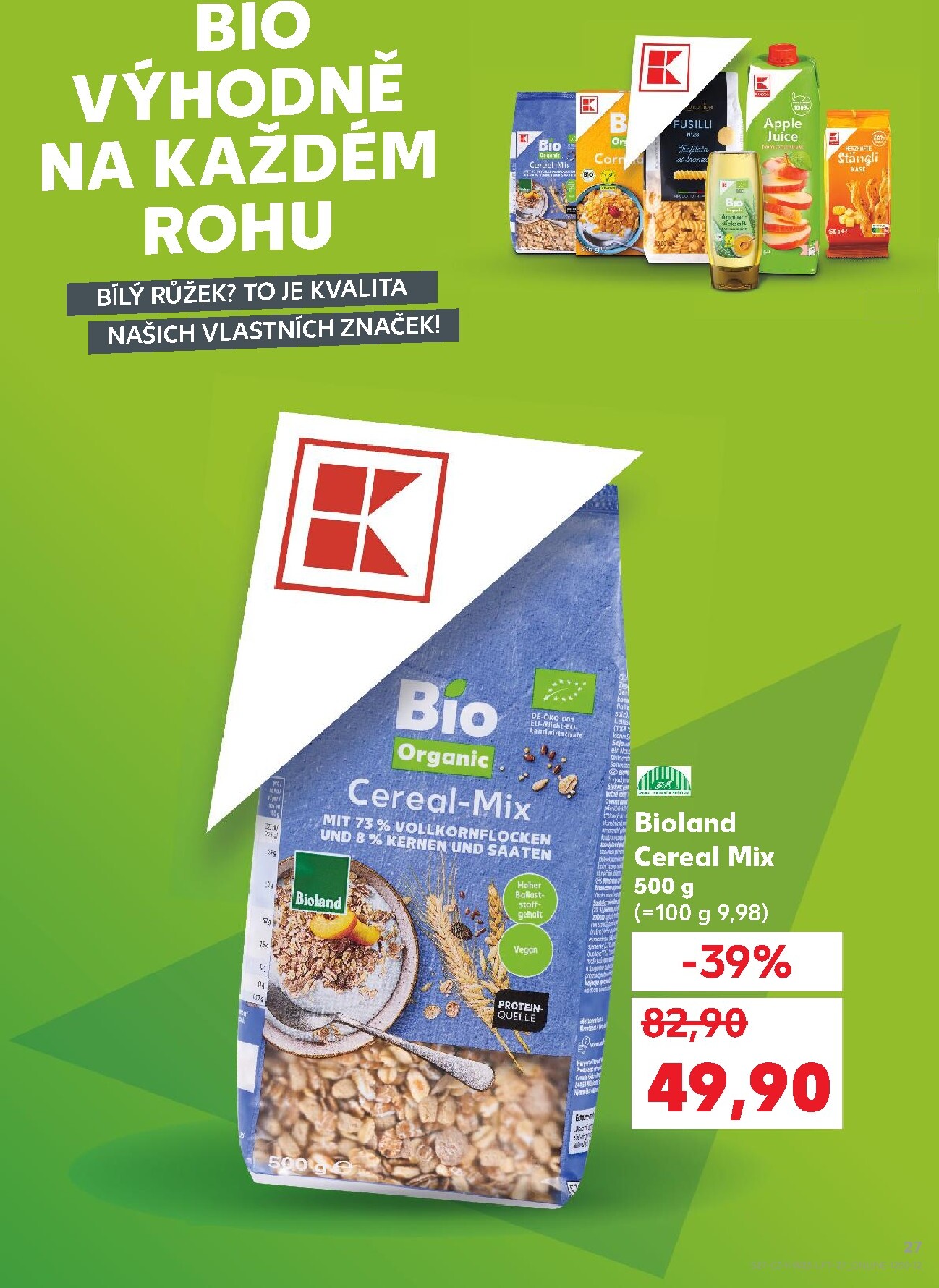 kaufland - Kaufland - Praha 4 leták na příští týden od středy 03.06.2026 do úterý 09.06.2026 - page: 27